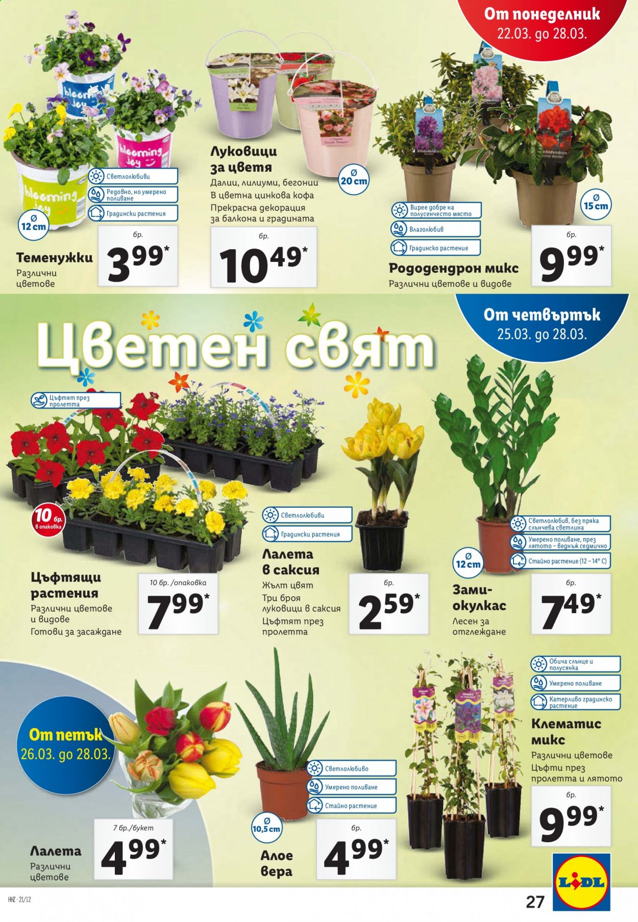 Брошура на Лидл - 22.03.2021 - 28.03.2021. Страница 27
