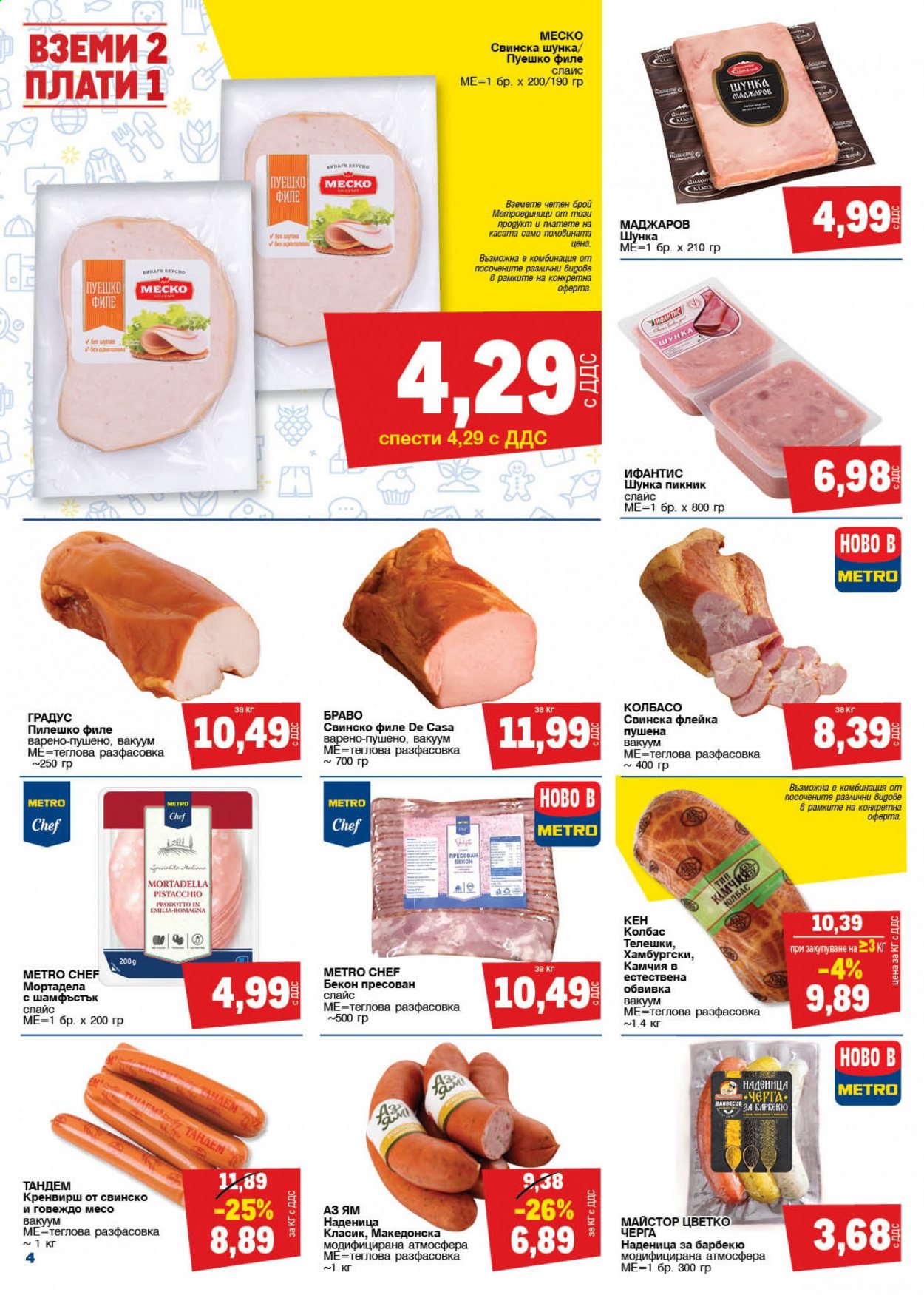 Брошура на МЕТРО - 29.04.2021 - 12.05.2021. Страница 4