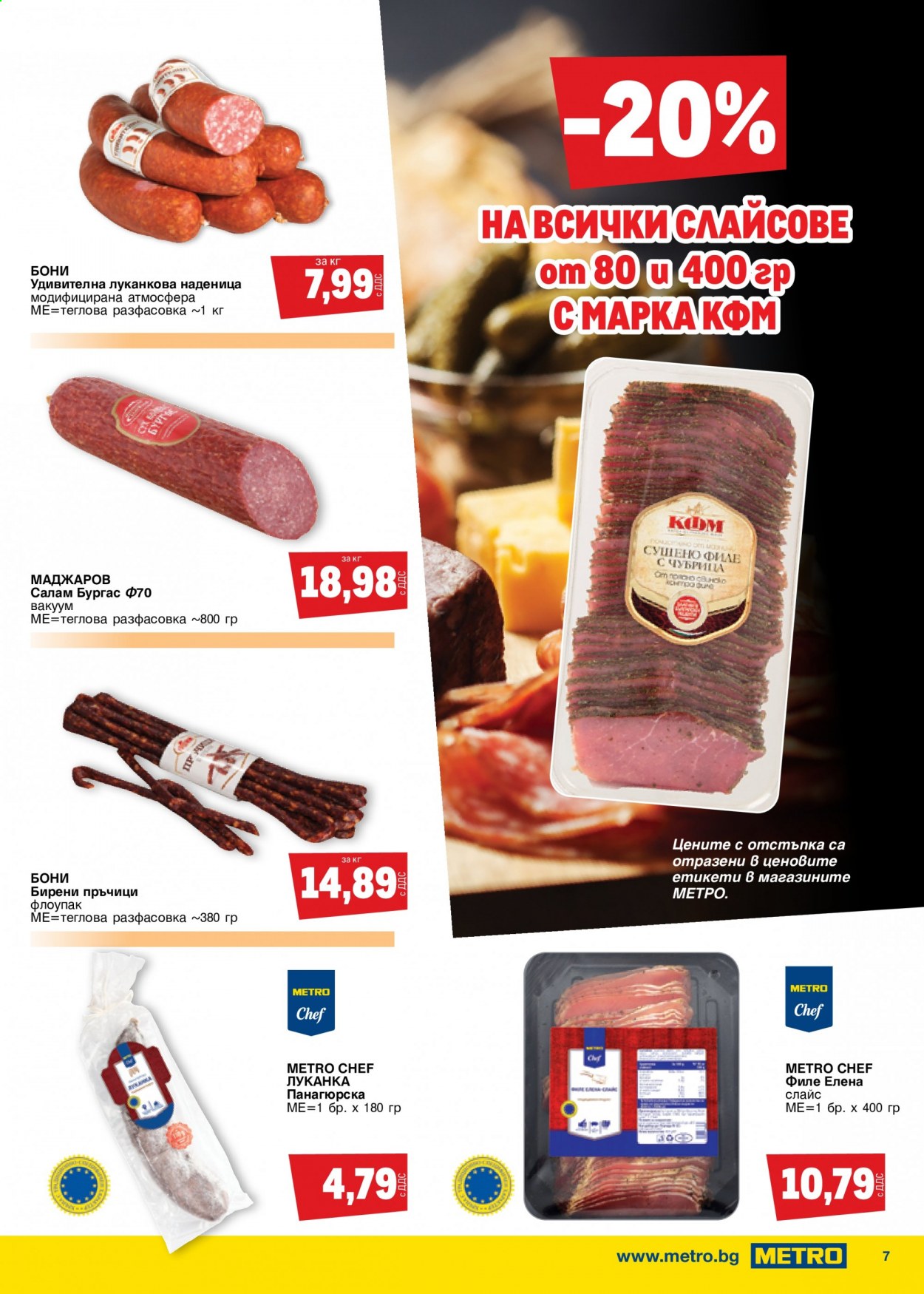 Брошура на МЕТРО - 17.05.2021 - 23.05.2021. Страница 7