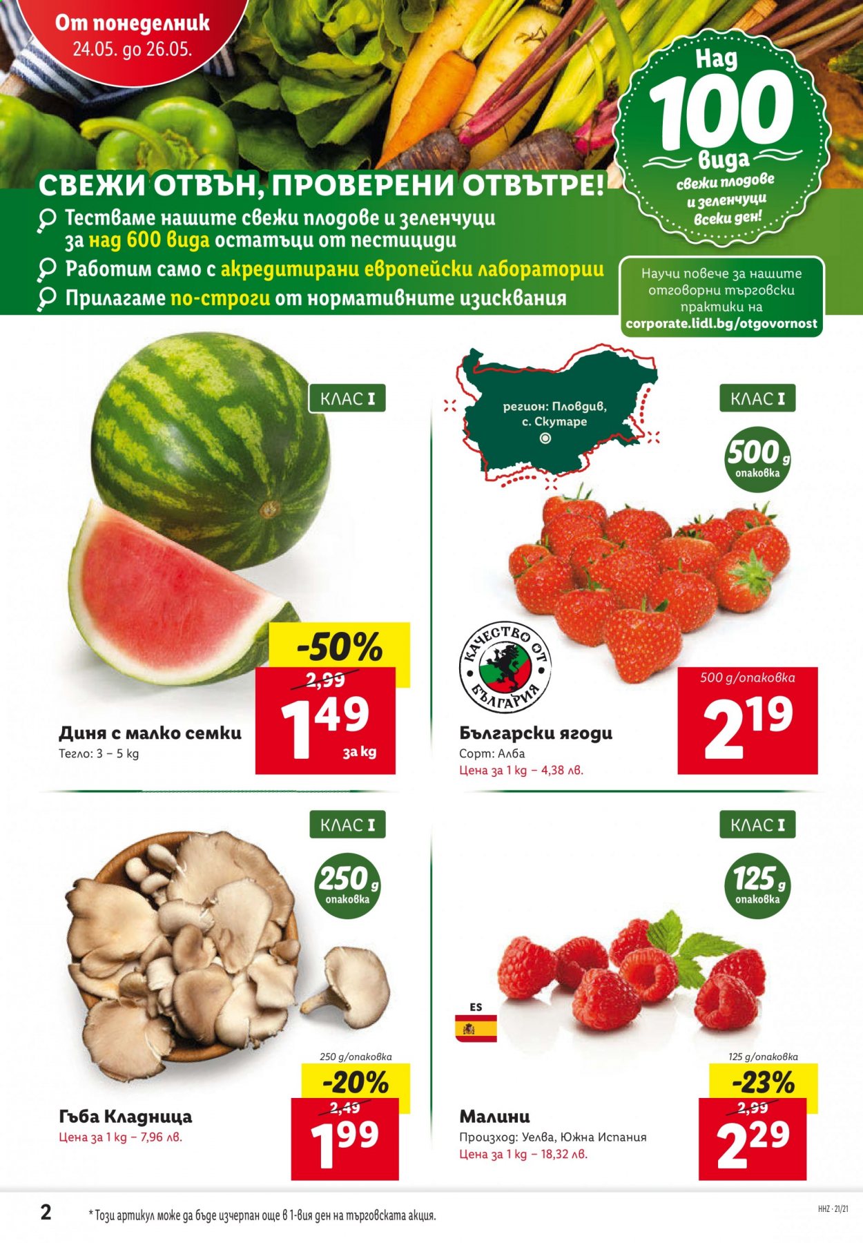 Брошура на Лидл - 24.05.2021 - 30.05.2021. Страница 2