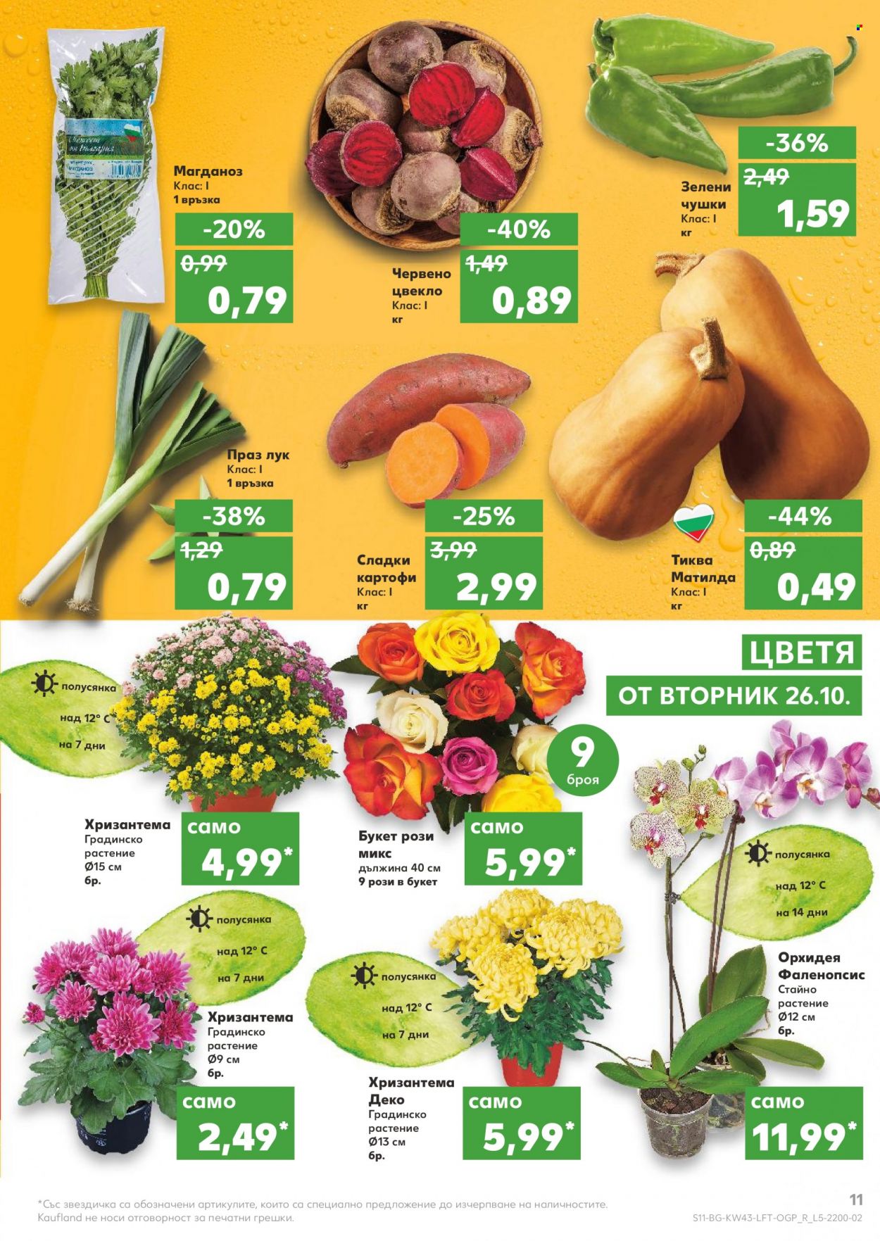 Брошура на Кауфланд - 25.10.2021 - 31.10.2021. Страница 11