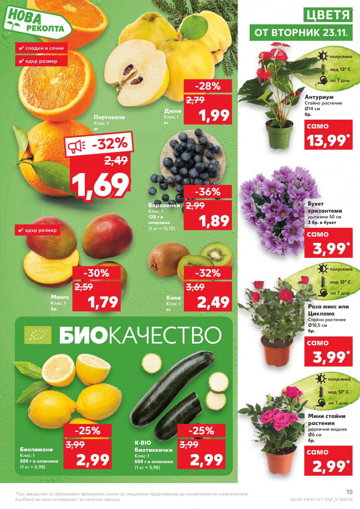 Брошура на Кауфланд - 22.11.2021 - 28.11.2021. Страница 15