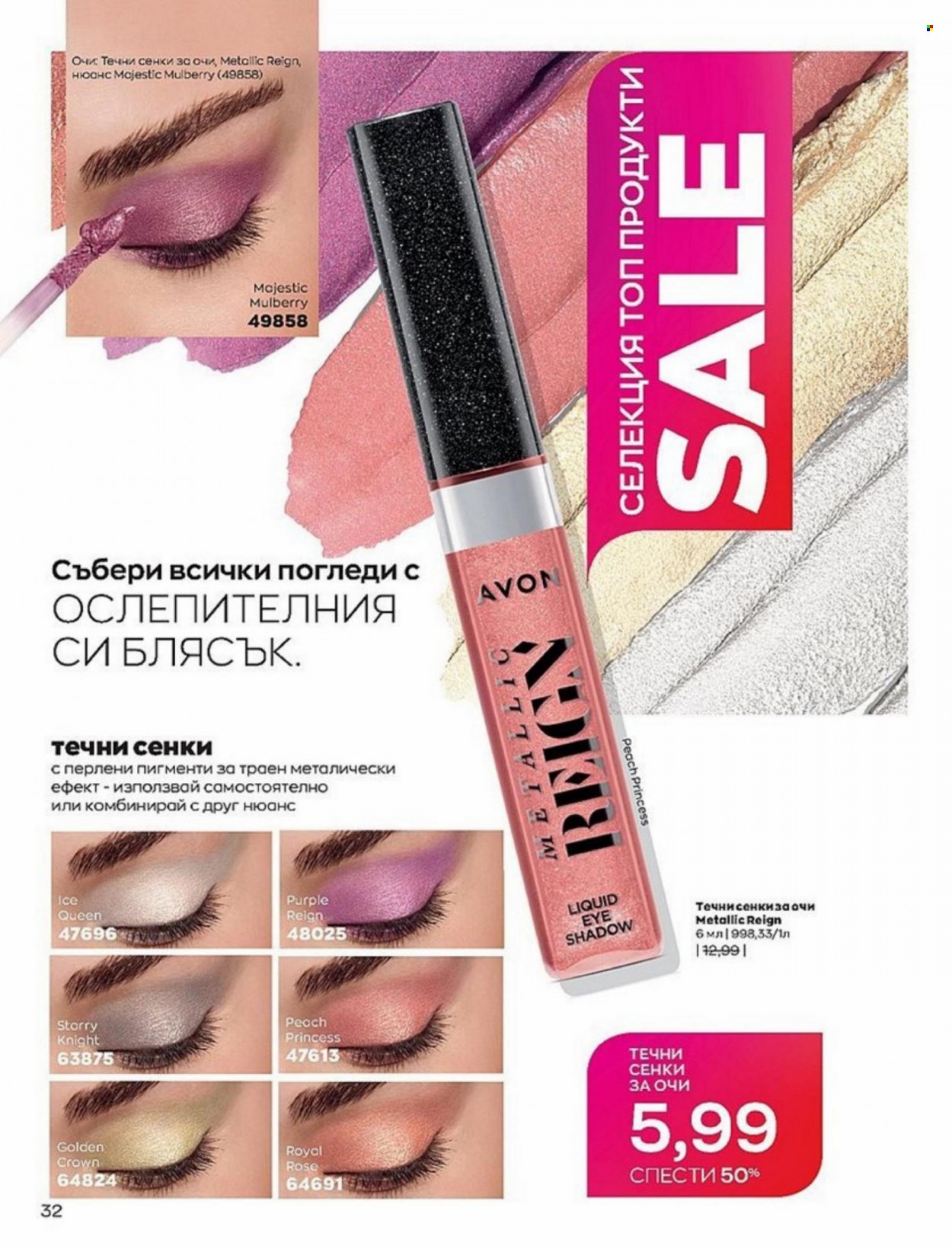 Брошура на Avon - 01.01.2022 - 10.01.2022. Страница 32