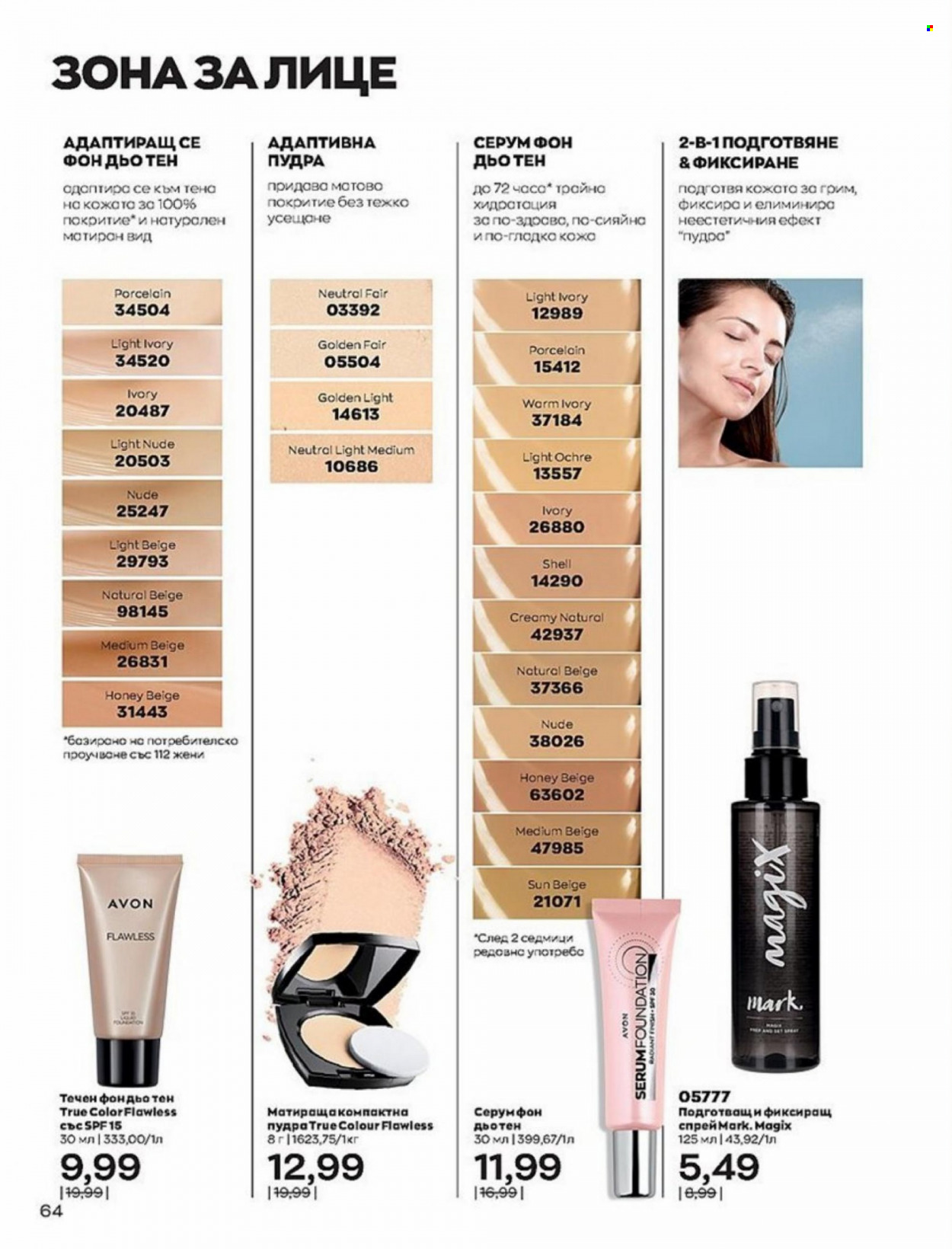 Брошура на Avon - 01.01.2022 - 10.01.2022. Страница 64