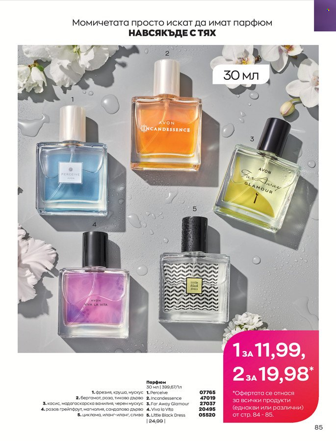 Брошура на Avon - 01.03.2022 - 31.03.2022. Страница 95