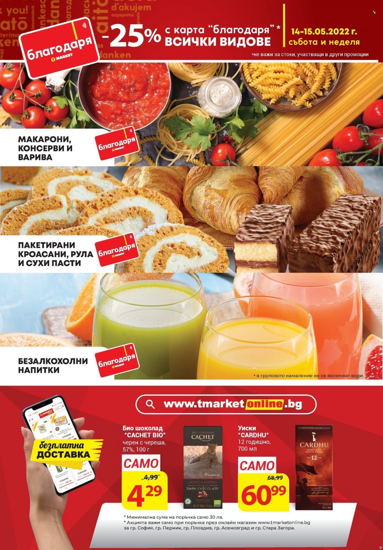 Брошура на Т Маркет - 10.05.2022 - 16.05.2022. Страница 2