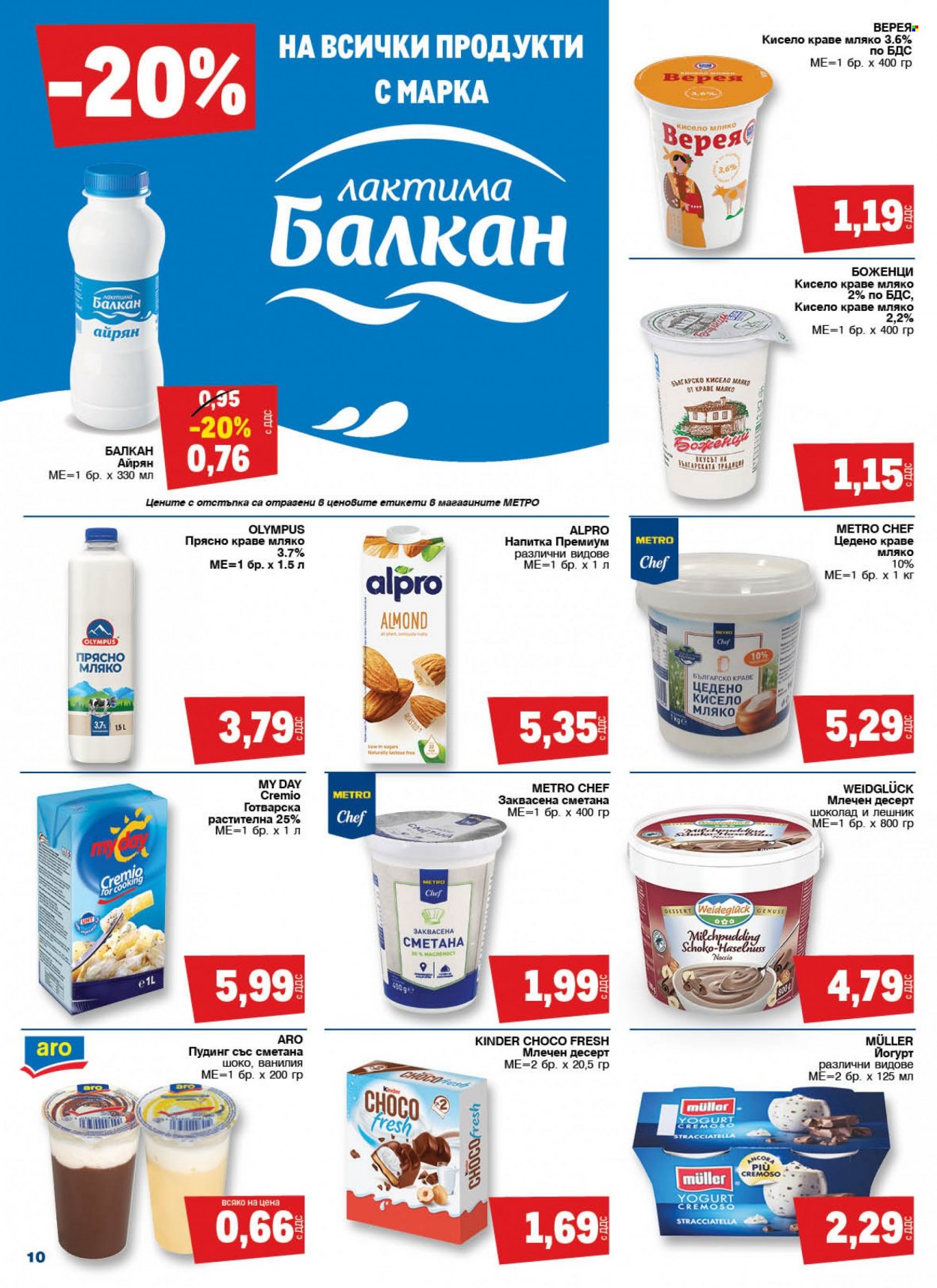 Брошура на МЕТРО - 21.07.2022 - 03.08.2022. Страница 10
