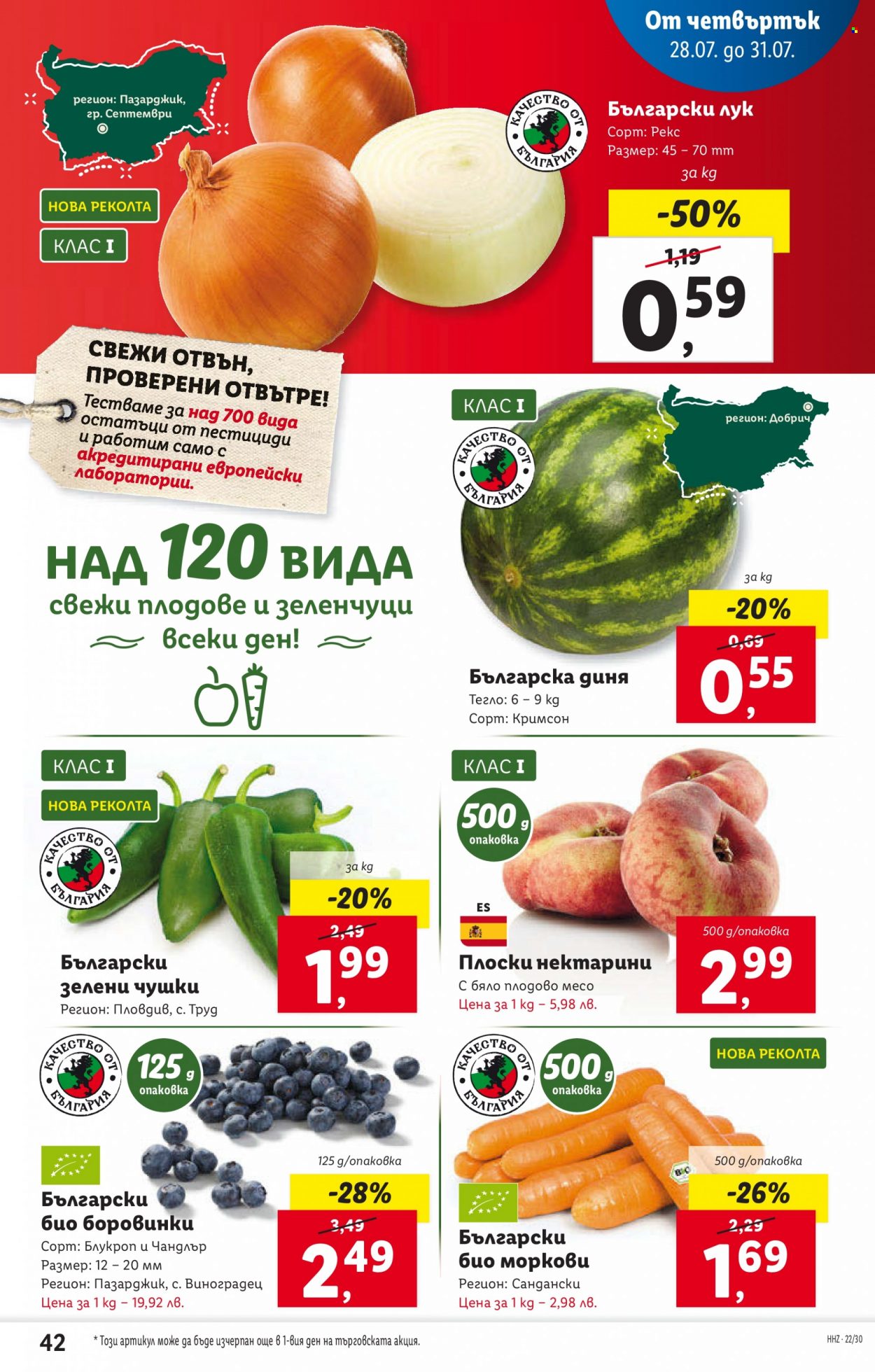 Брошура на Лидл - 25.07.2022 - 31.07.2022. Страница 42