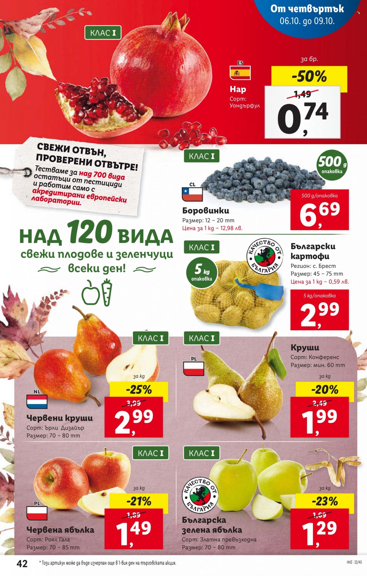 Брошура на Лидл - 03.10.2022 - 09.10.2022. Страница 42
