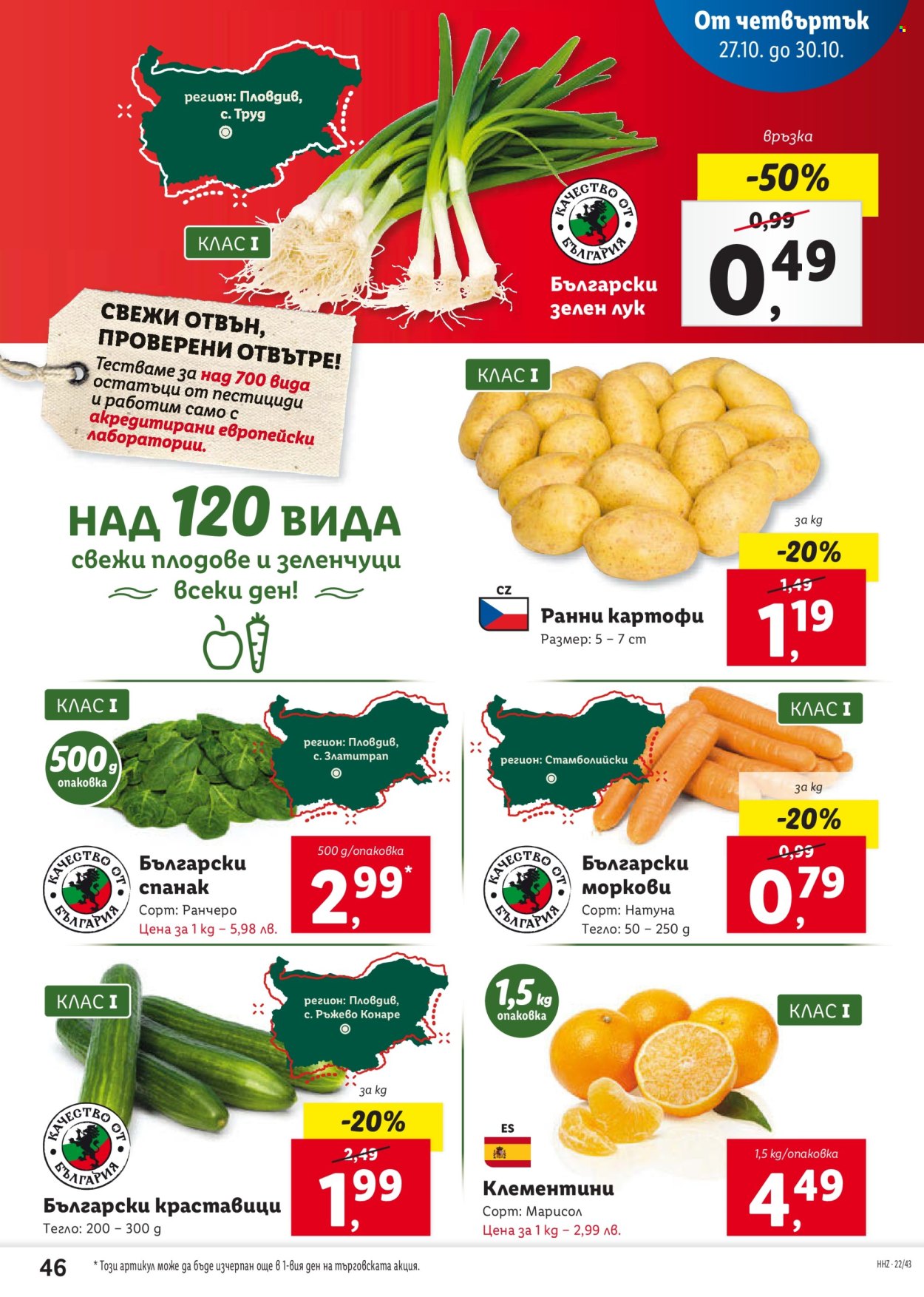 Брошура на Лидл - 24.10.2022 - 30.10.2022. Страница 46