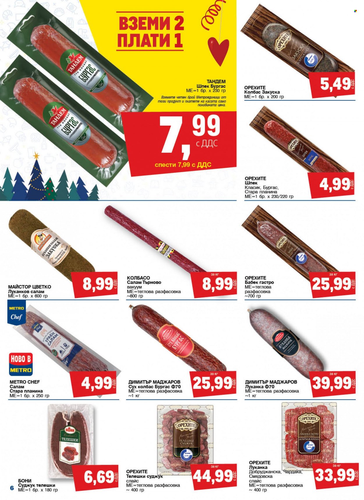 Брошура на МЕТРО - 24.11.2022 - 07.12.2022. Страница 6