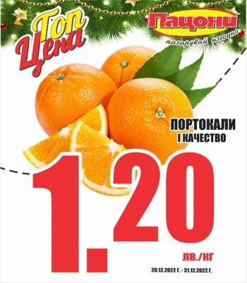 Брошура на Пацони - 20.12.2022 - 31.12.2022.
