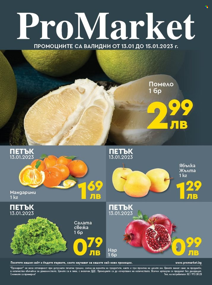 Брошура на ПроМаркет - 13.01.2023 - 15.01.2023. Страница 1