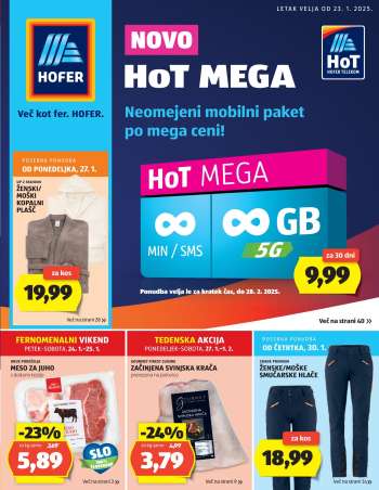 Hofer katalog - 23.1.2025 - 1.2.2025.