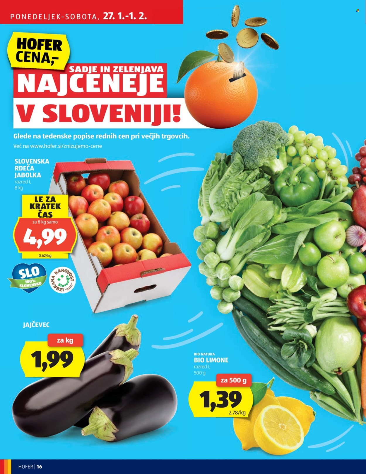 Hofer katalog - 23.1.2025 - 1.2.2025. Stran 16