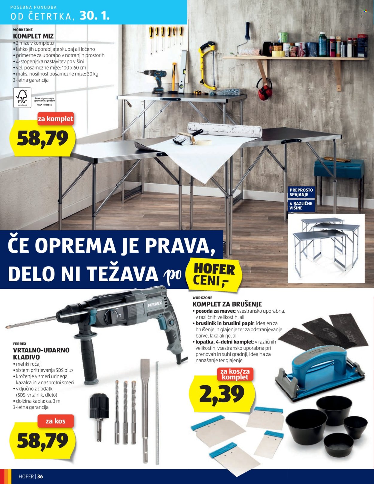 Hofer katalog - 23.1.2025 - 1.2.2025. Stran 36