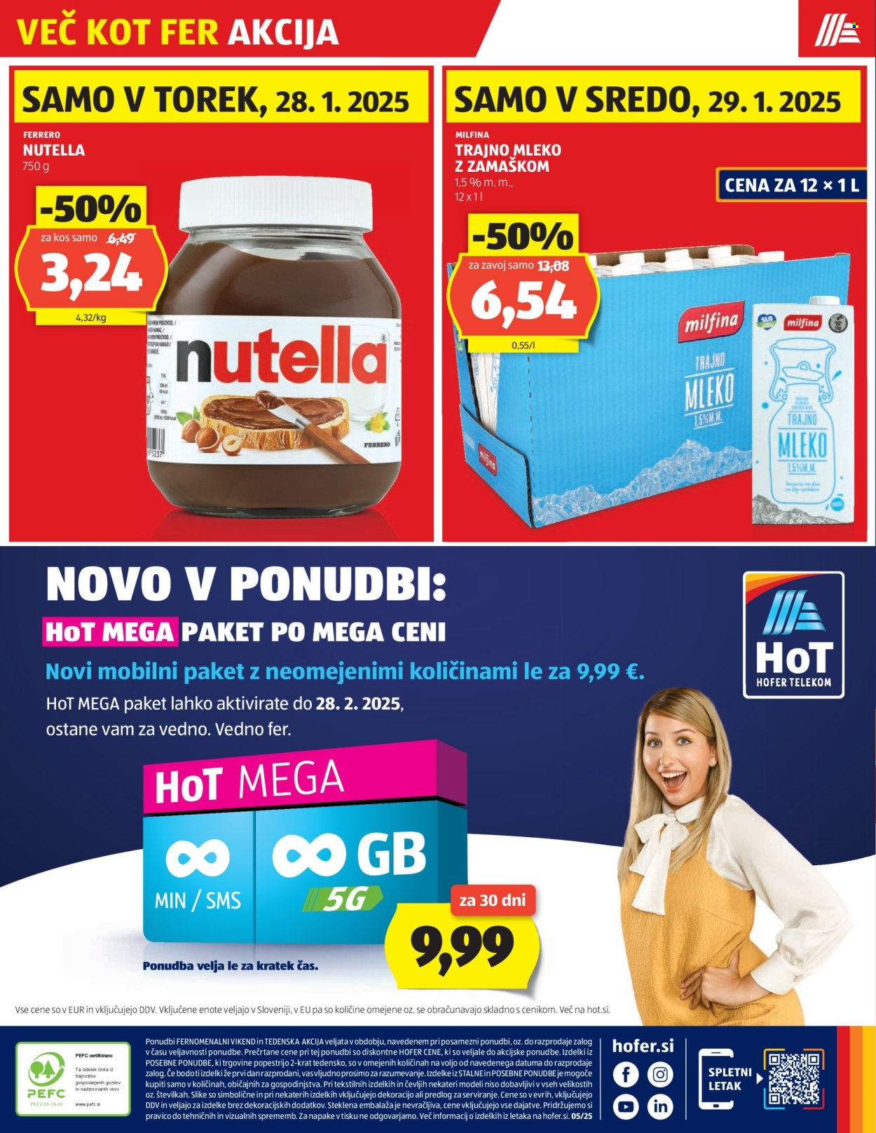 Hofer katalog - 23.1.2025 - 1.2.2025. Stran 40