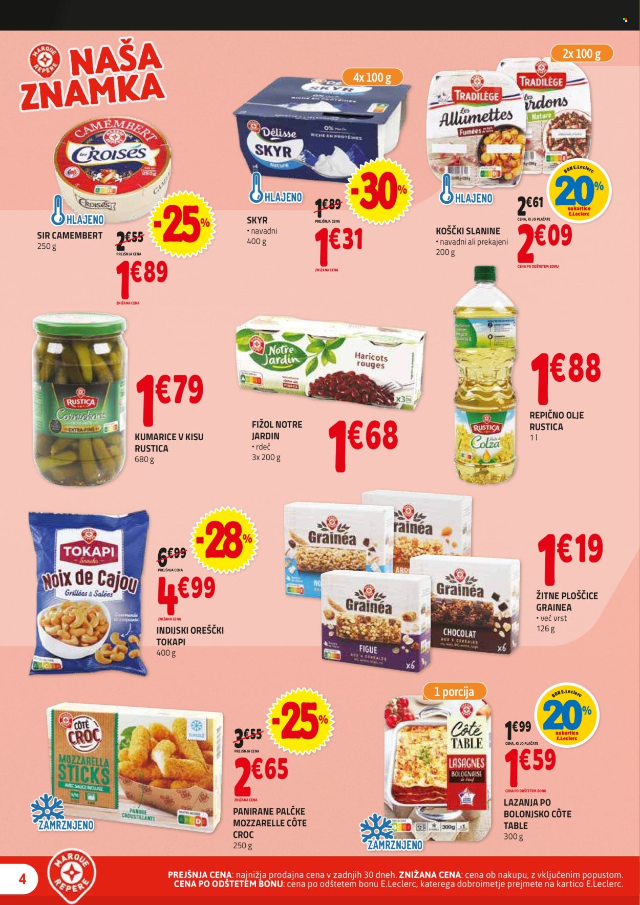 E.Leclerc katalog - 29.1.2025 - 7.2.2025. Stran 4