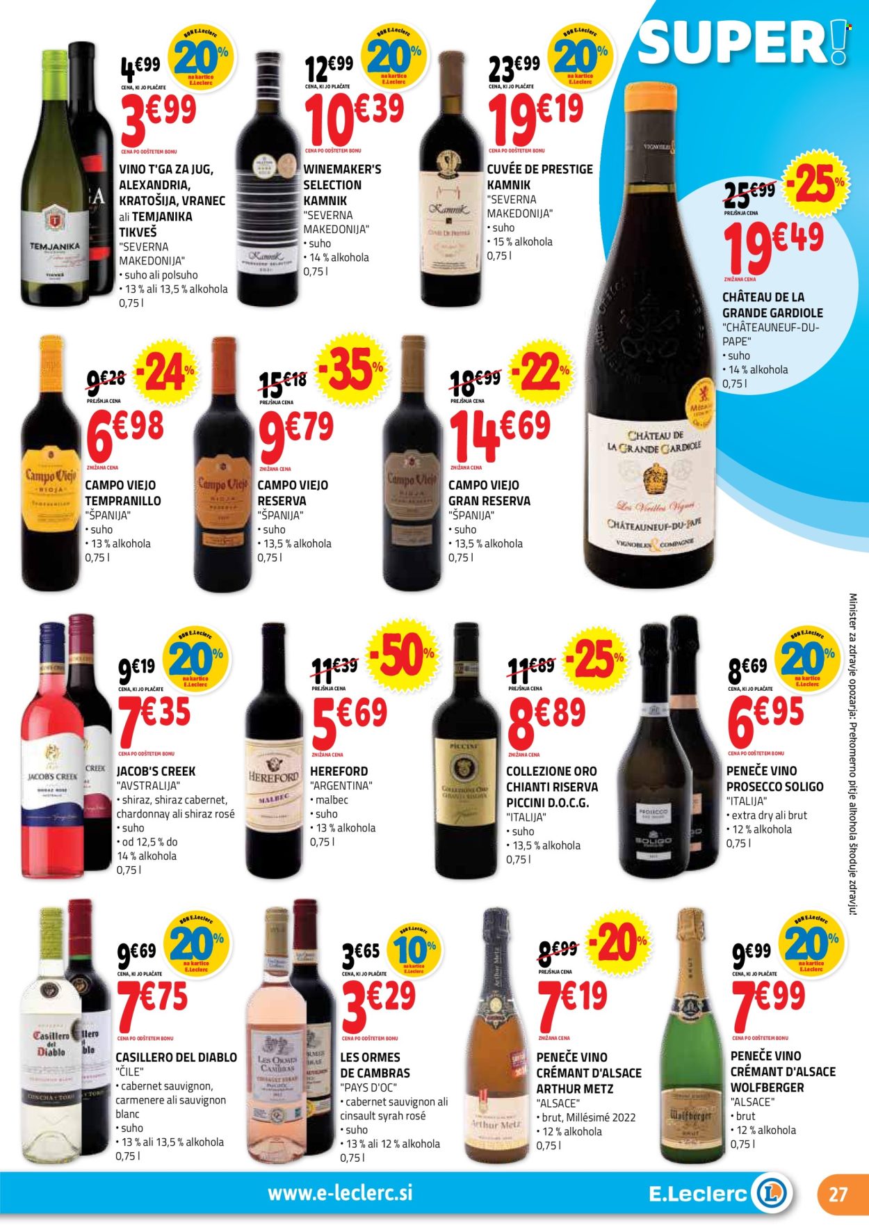 E.Leclerc katalog - 29.1.2025 - 7.2.2025. Stran 27