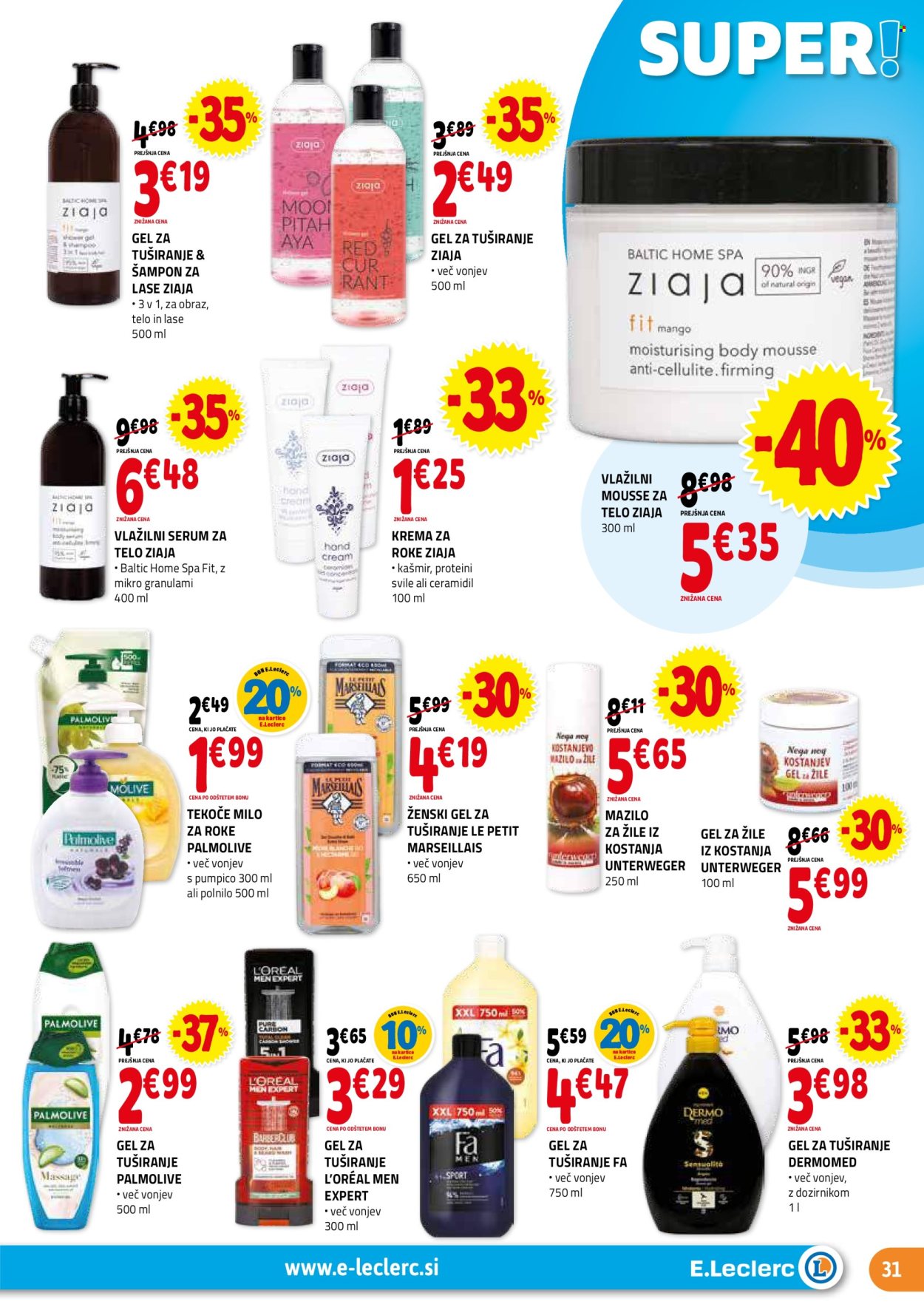 E.Leclerc katalog - 29.1.2025 - 7.2.2025. Stran 31