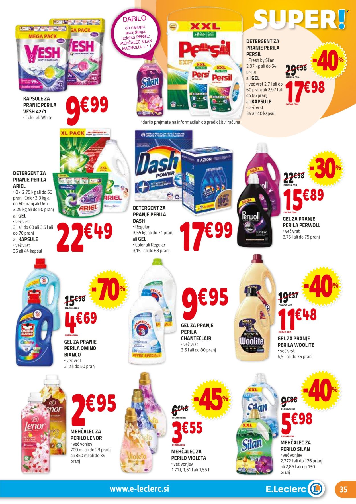 E.Leclerc katalog - 29.1.2025 - 7.2.2025. Stran 35