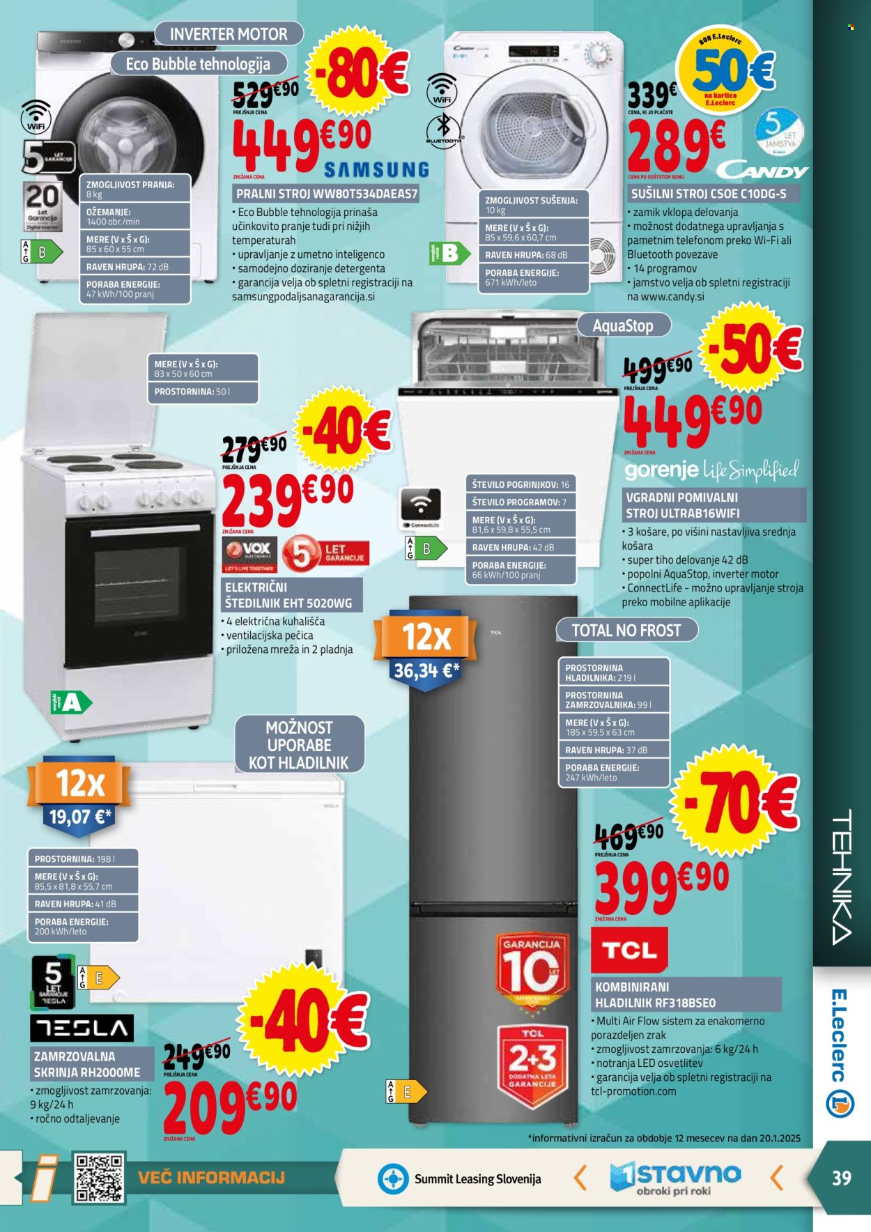 E.Leclerc katalog - 29.1.2025 - 7.2.2025. Stran 39