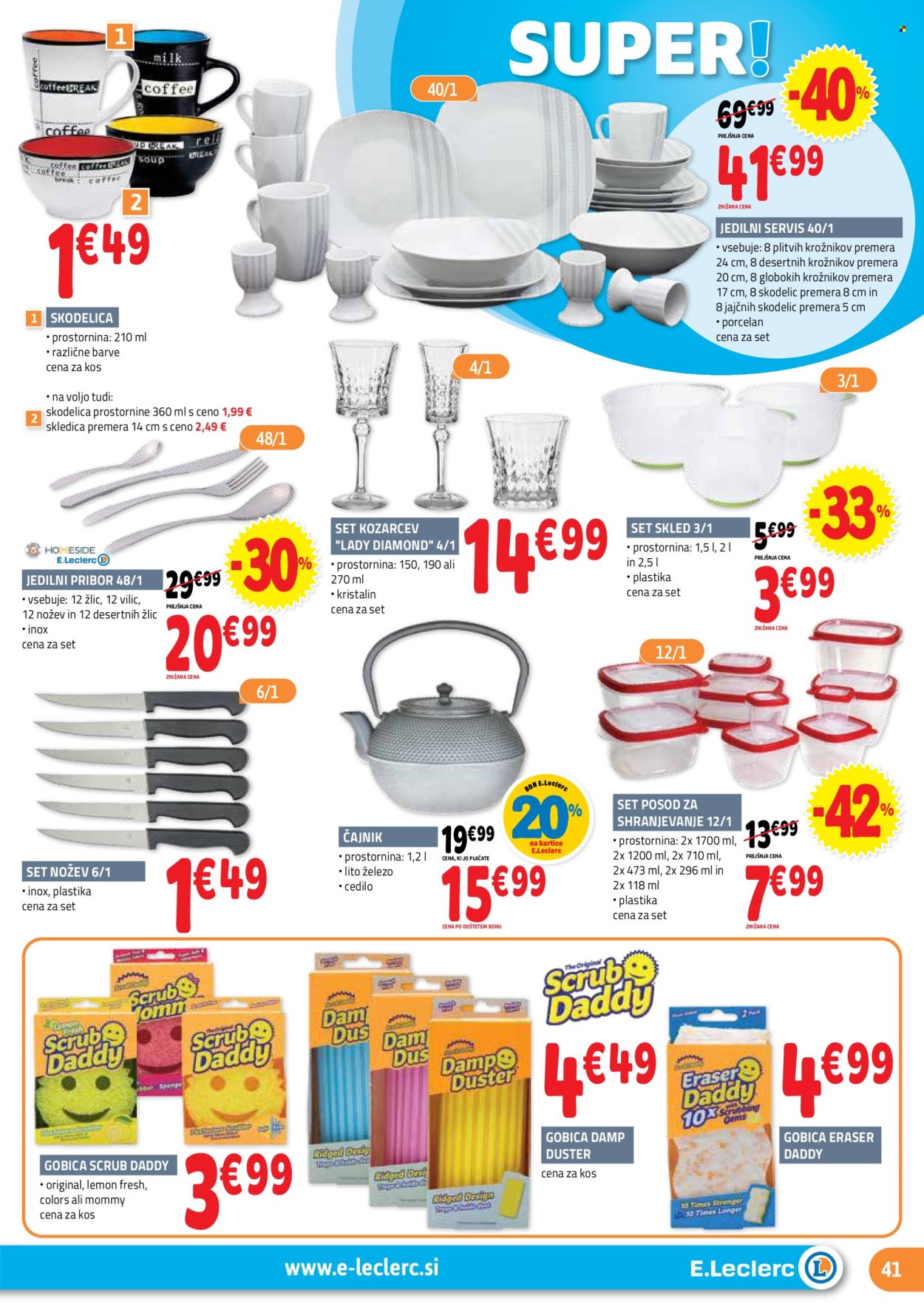 E.Leclerc katalog - 29.1.2025 - 7.2.2025. Stran 41