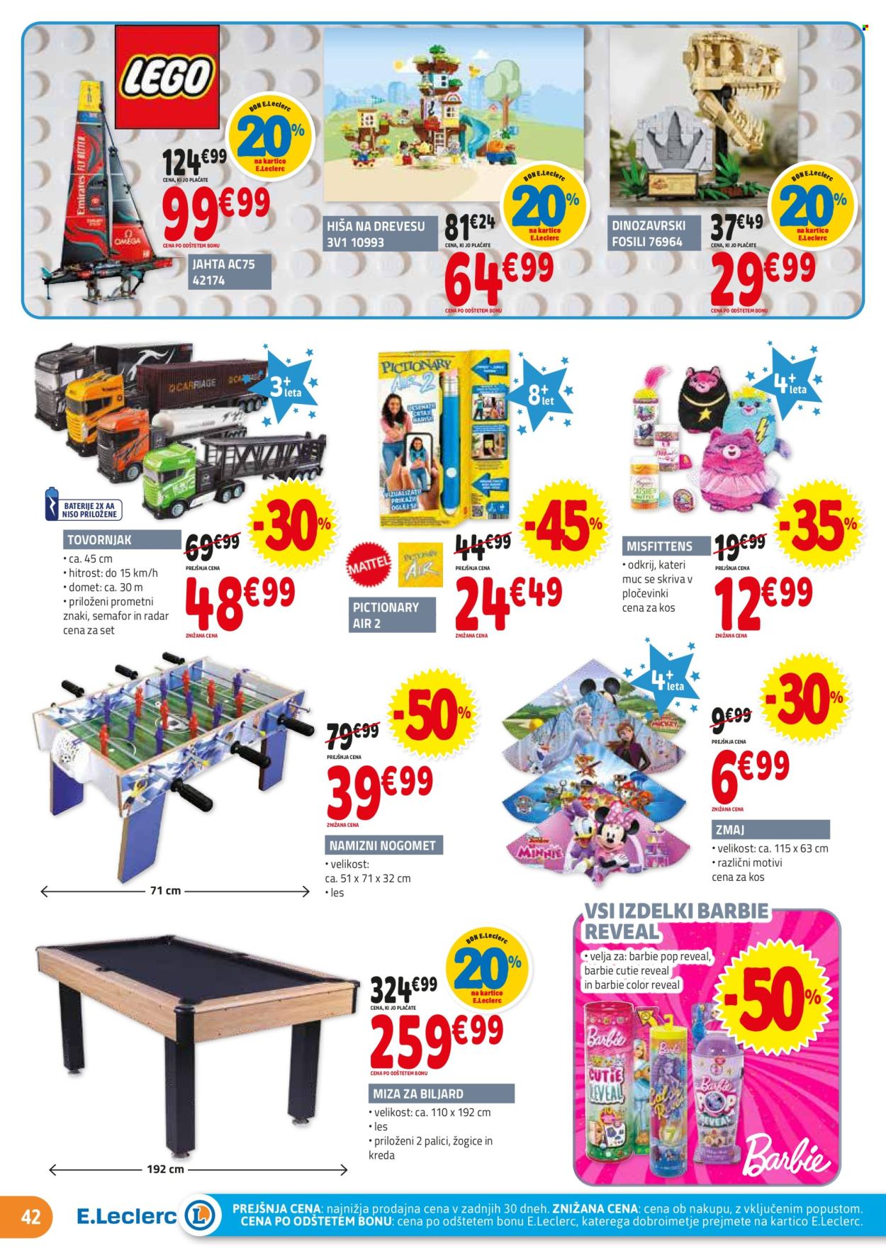 E.Leclerc katalog - 29.1.2025 - 7.2.2025. Stran 42