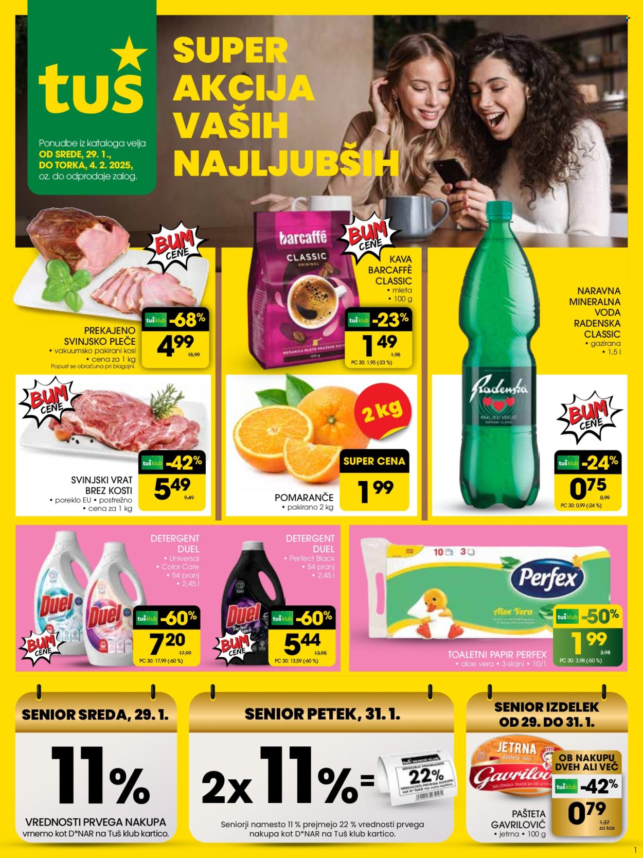 Tuš katalog - 29.1.2025 - 4.2.2025. Stran 1
