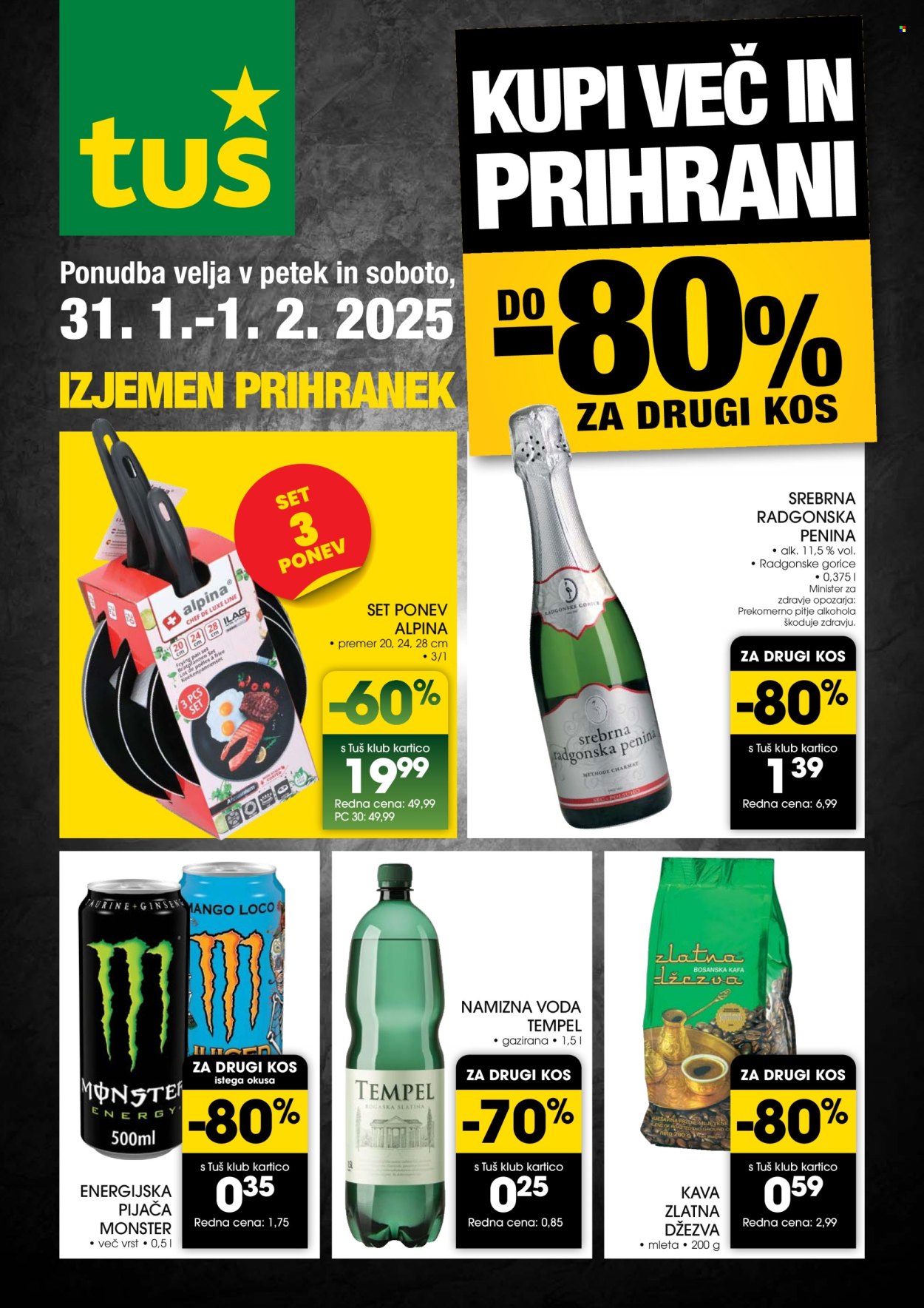 Tuš katalog - 31.1.2025 - 1.2.2025. Stran 1