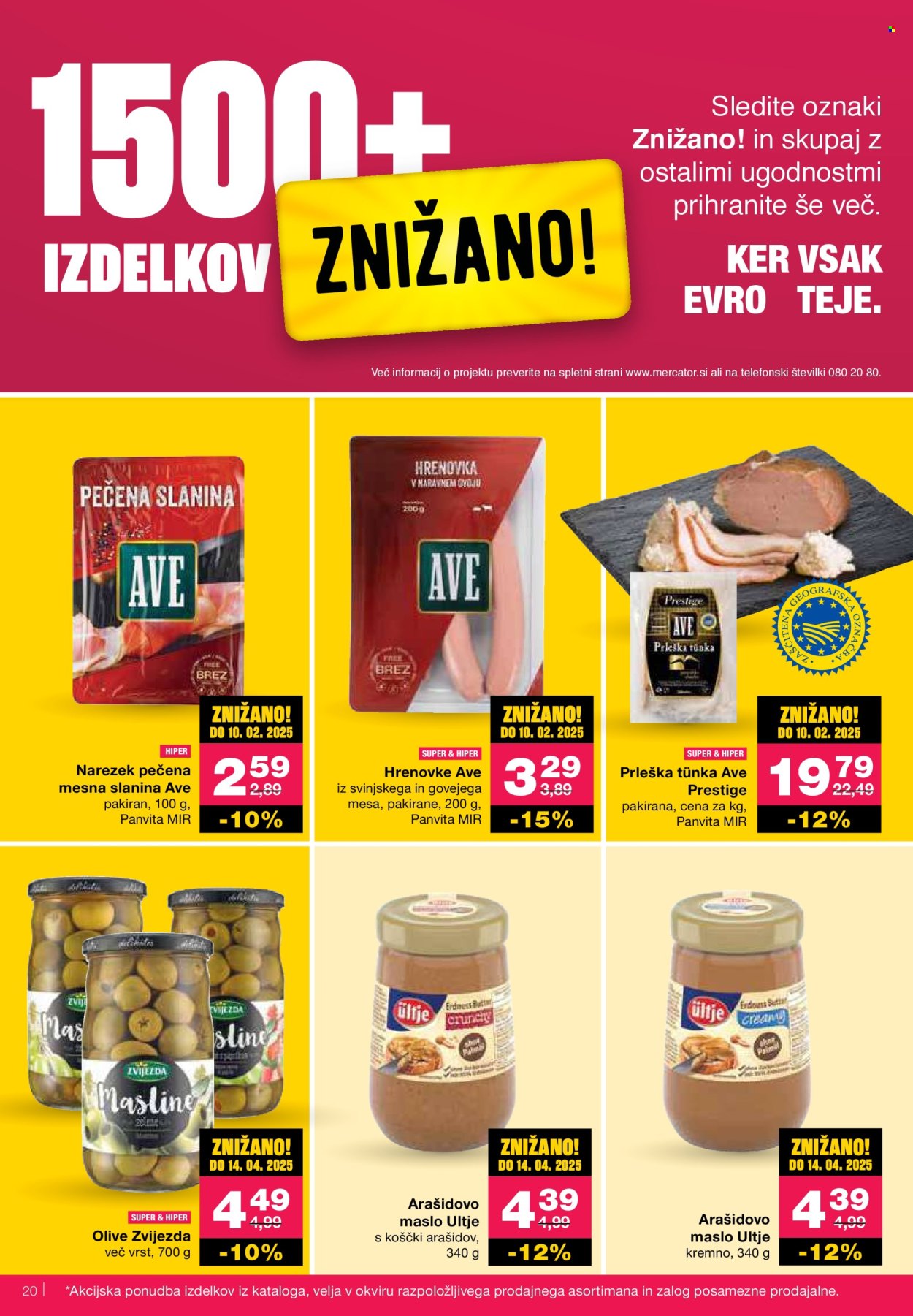 Mercator katalog - 30.1.2025 - 5.2.2025. Stran 20