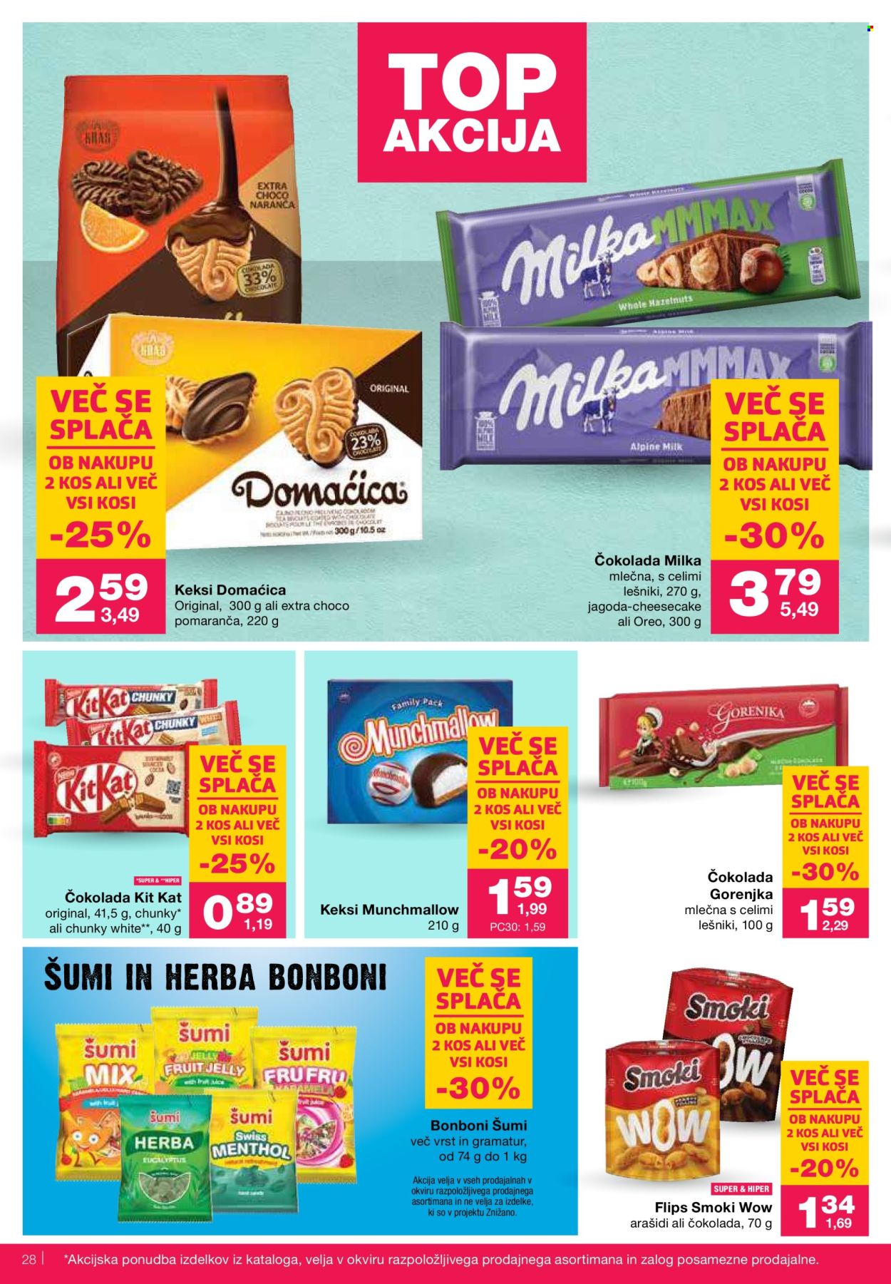 Mercator katalog - 30.1.2025 - 5.2.2025. Stran 28