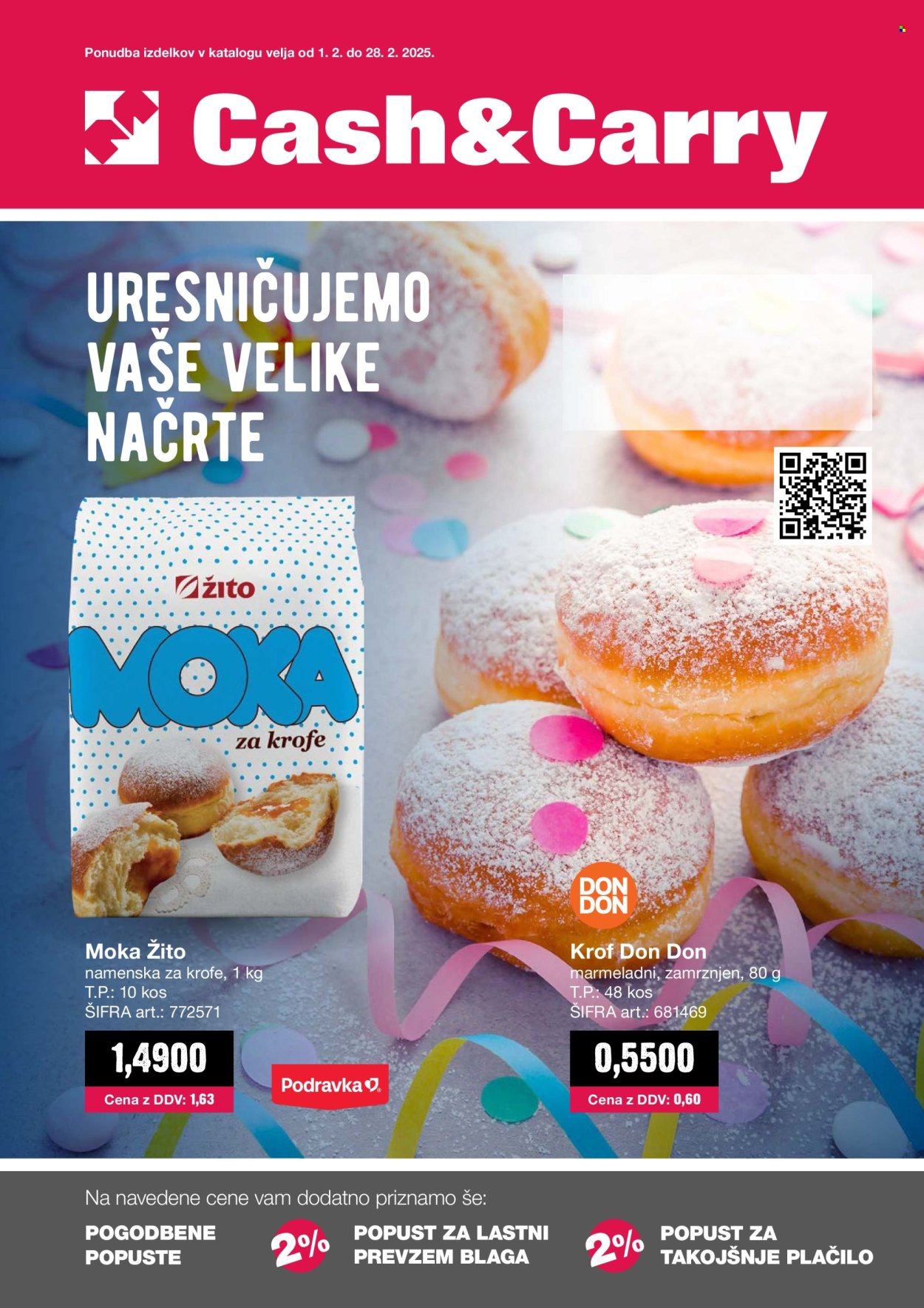 Mercator Cash & Carry katalog - 1.2.2025 - 28.2.2025. Stran 1