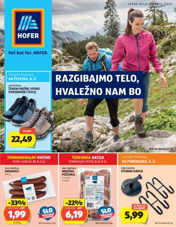 Hofer katalog - 30.1.2025 - 7.2.2025.