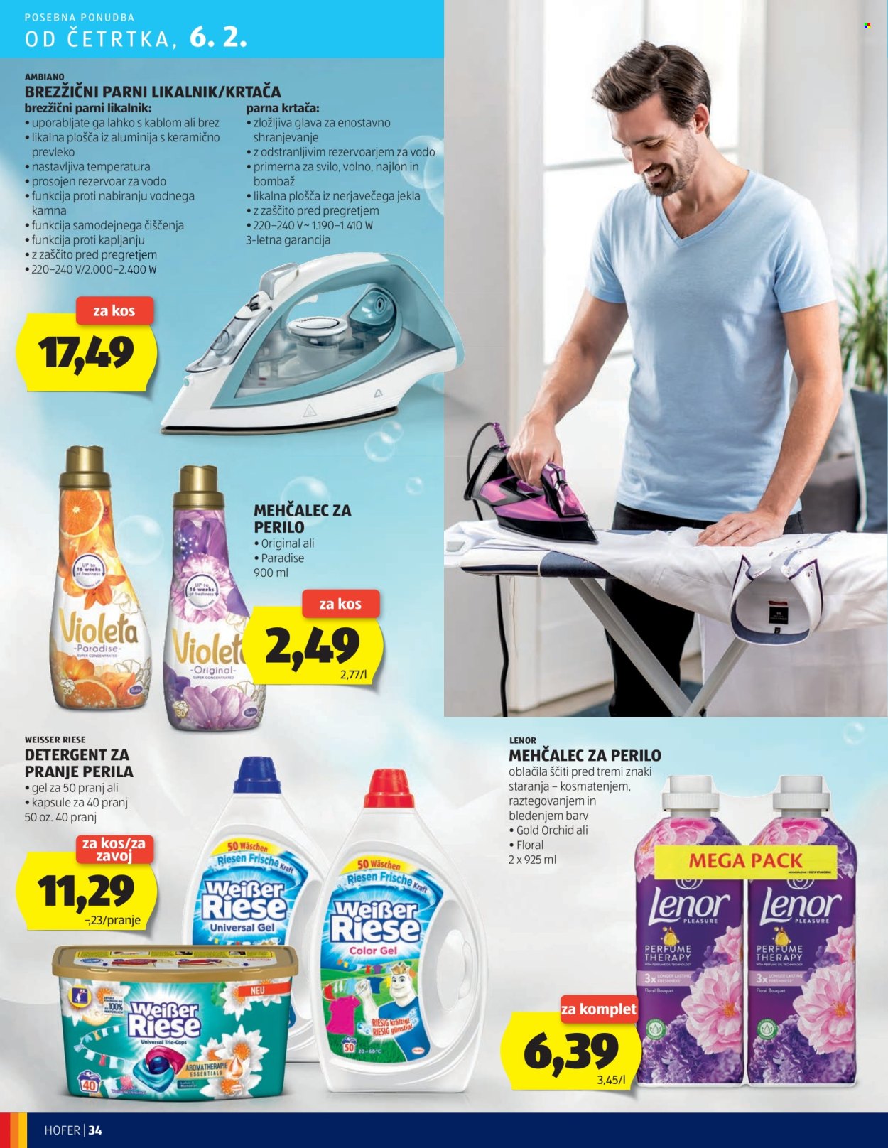 Hofer katalog - 30.1.2025 - 7.2.2025. Stran 34