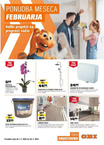 OBI katalog - 1.2.2025 - 16.2.2025.