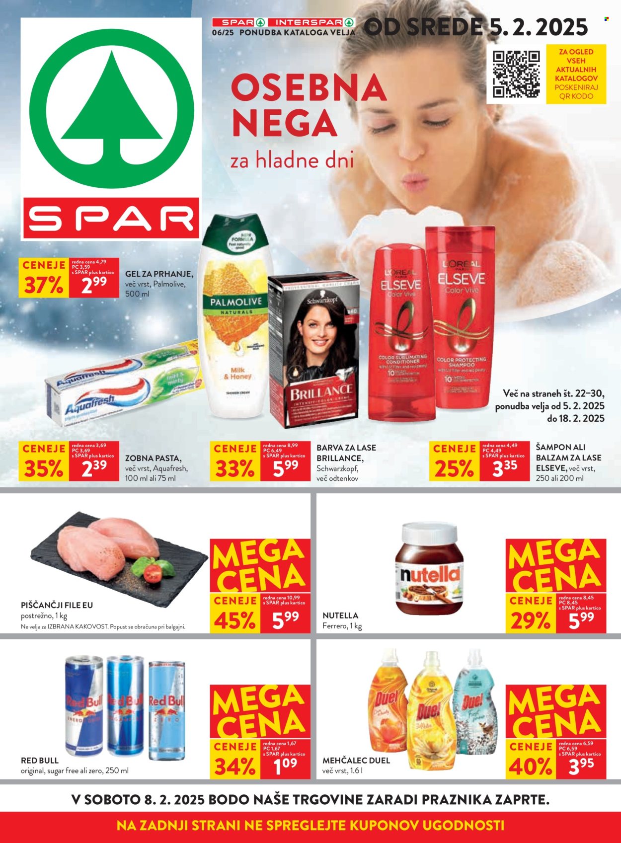 SPAR katalog - 5.2.2025 - 18.2.2025. Stran 1