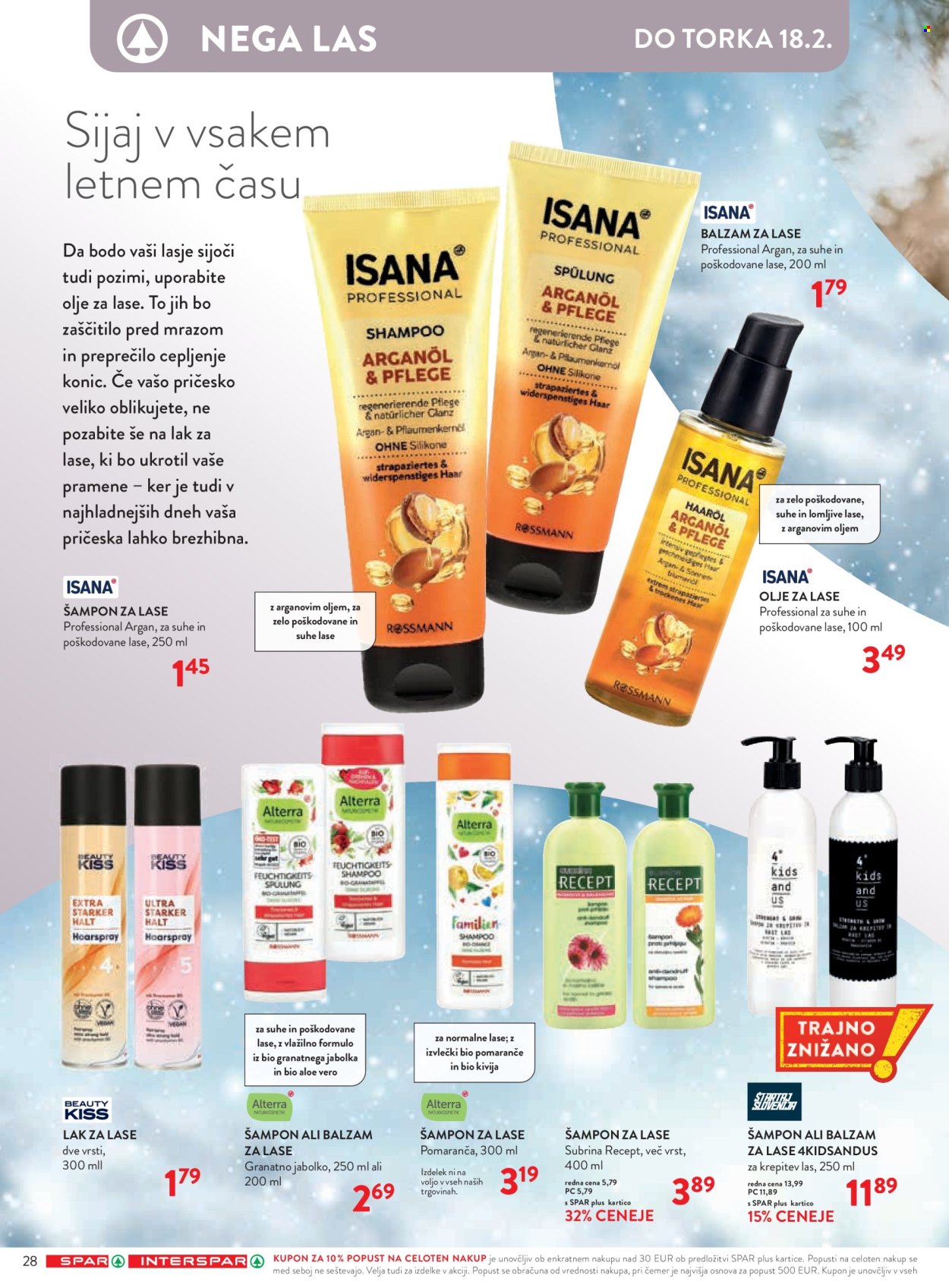 SPAR katalog - 5.2.2025 - 18.2.2025. Stran 34