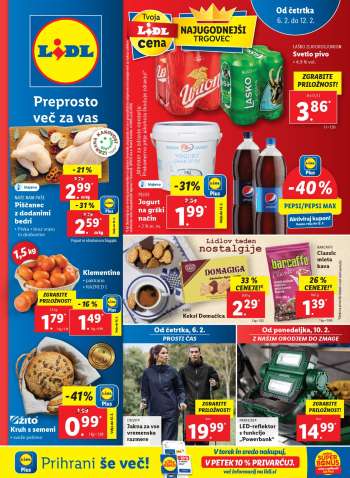 Lidl katalog - 6.2.2025 - 12.2.2025.