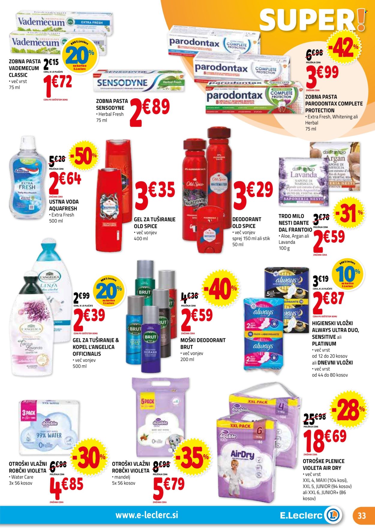 E.Leclerc katalog - 5.2.2025 - 15.2.2025. Stran 33