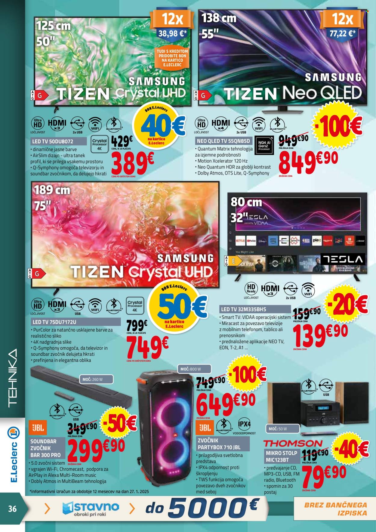 E.Leclerc katalog - 5.2.2025 - 15.2.2025. Stran 36