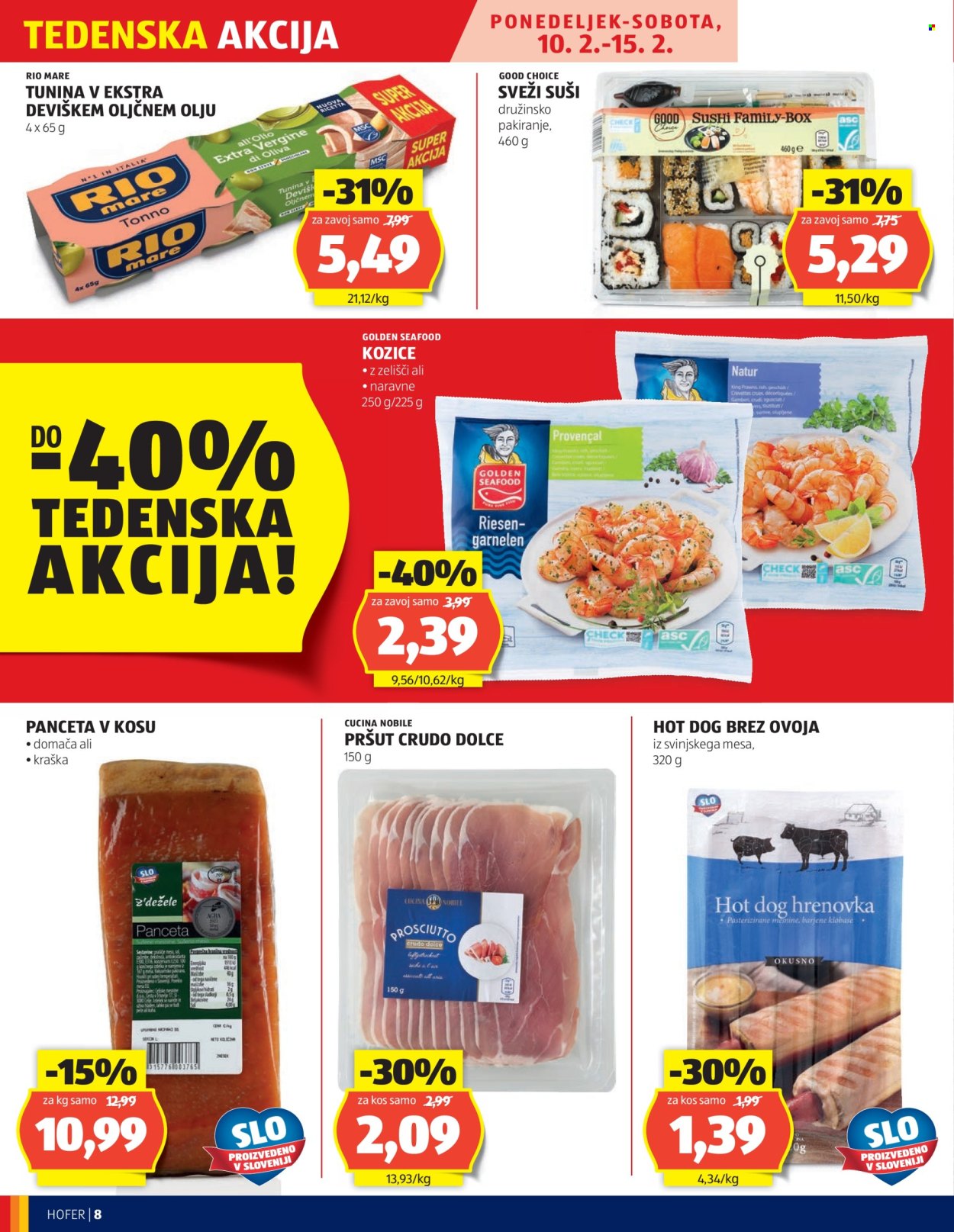 Hofer katalog - 6.2.2025 - 15.2.2025. Stran 8