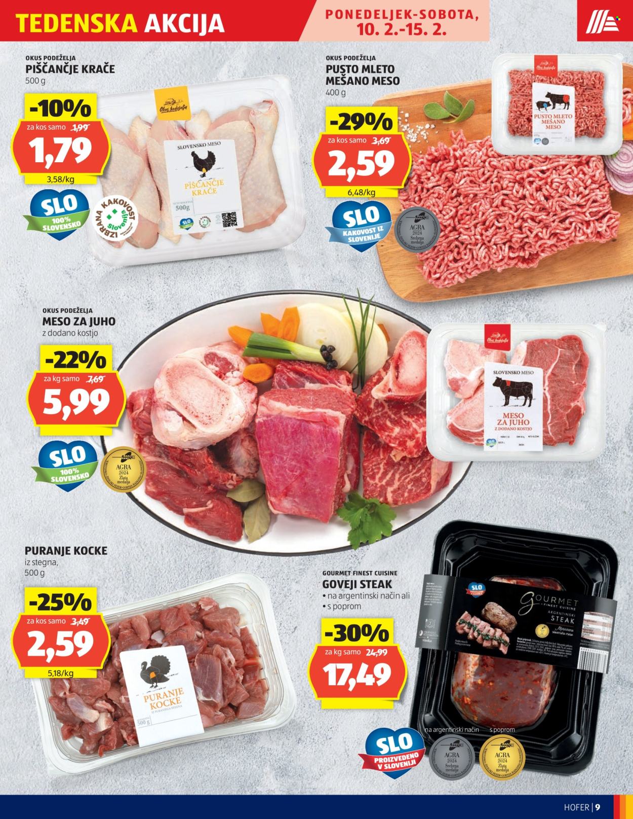 Hofer katalog - 6.2.2025 - 15.2.2025. Stran 9