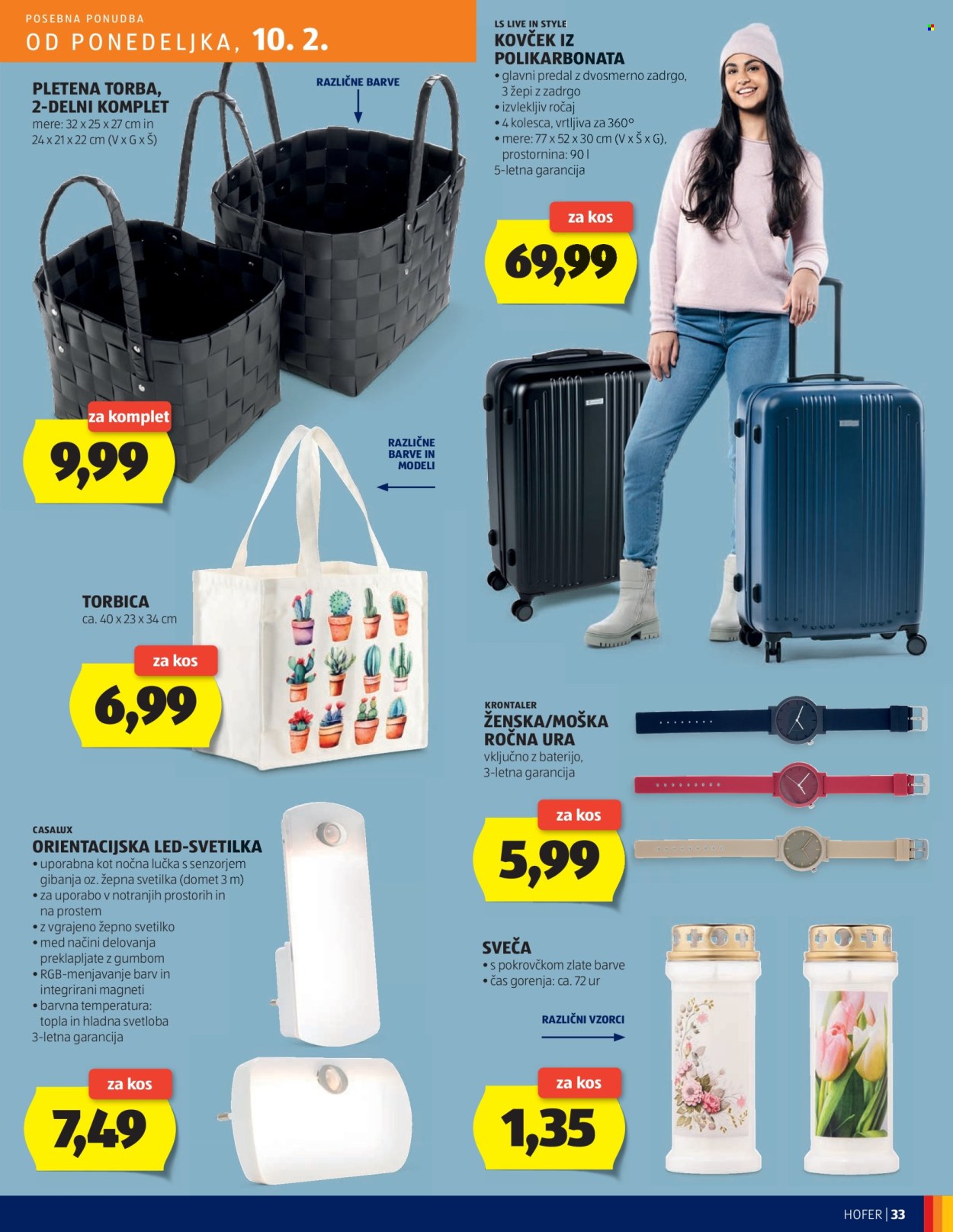 Hofer katalog - 6.2.2025 - 15.2.2025. Stran 33