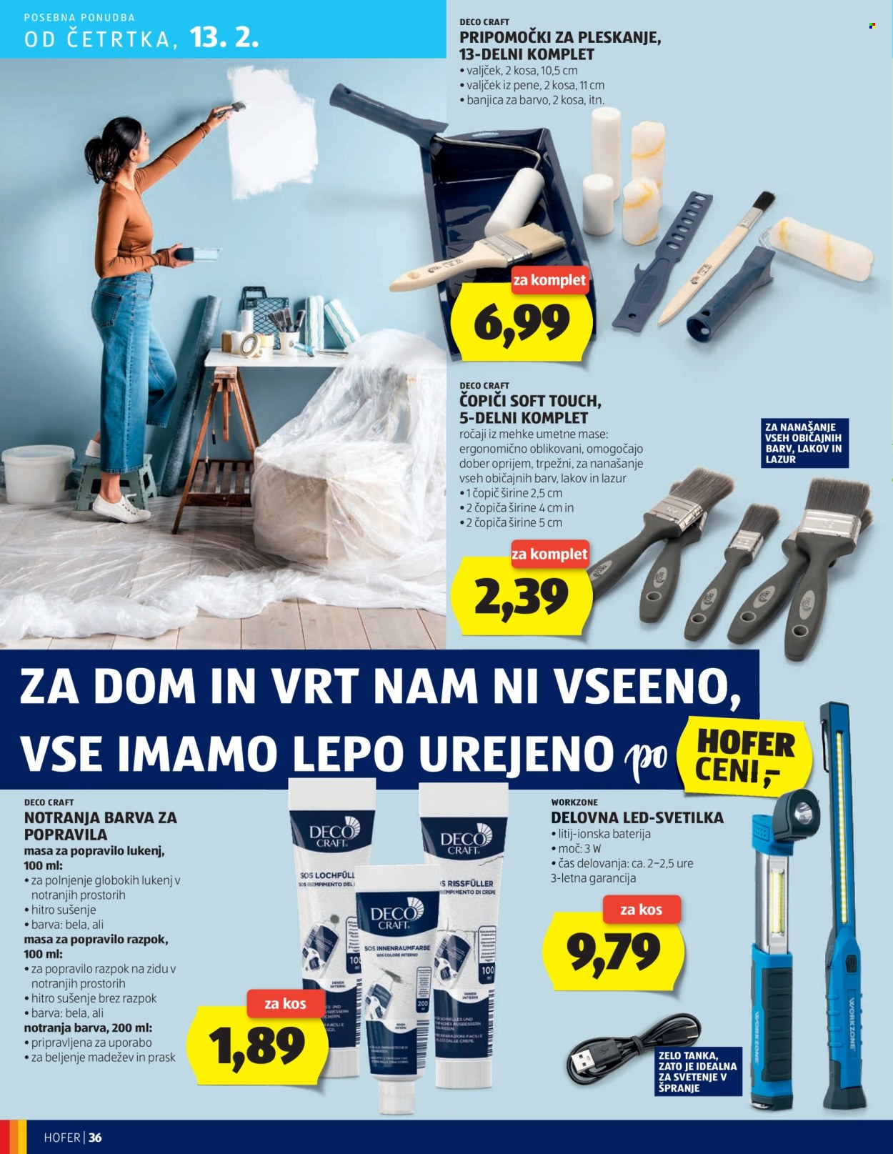 Hofer katalog - 6.2.2025 - 15.2.2025. Stran 36