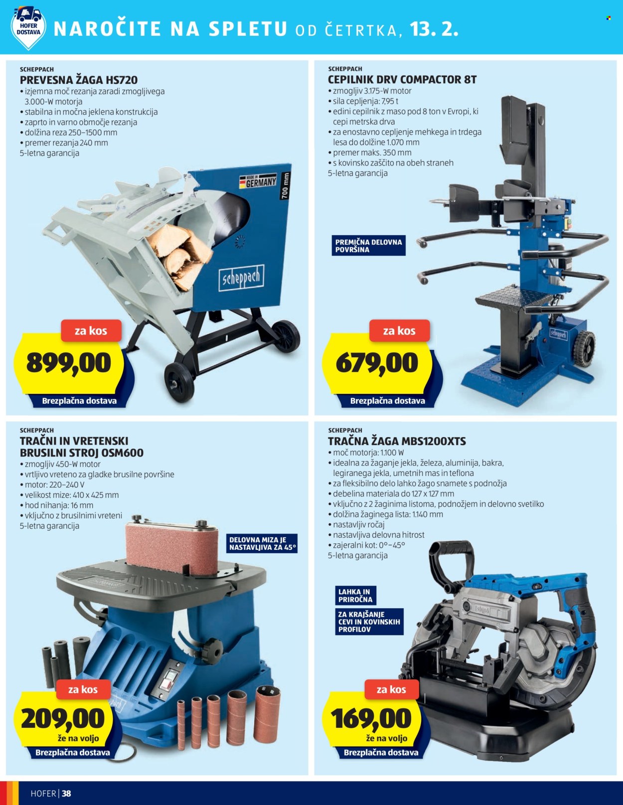 Hofer katalog - 6.2.2025 - 15.2.2025. Stran 38