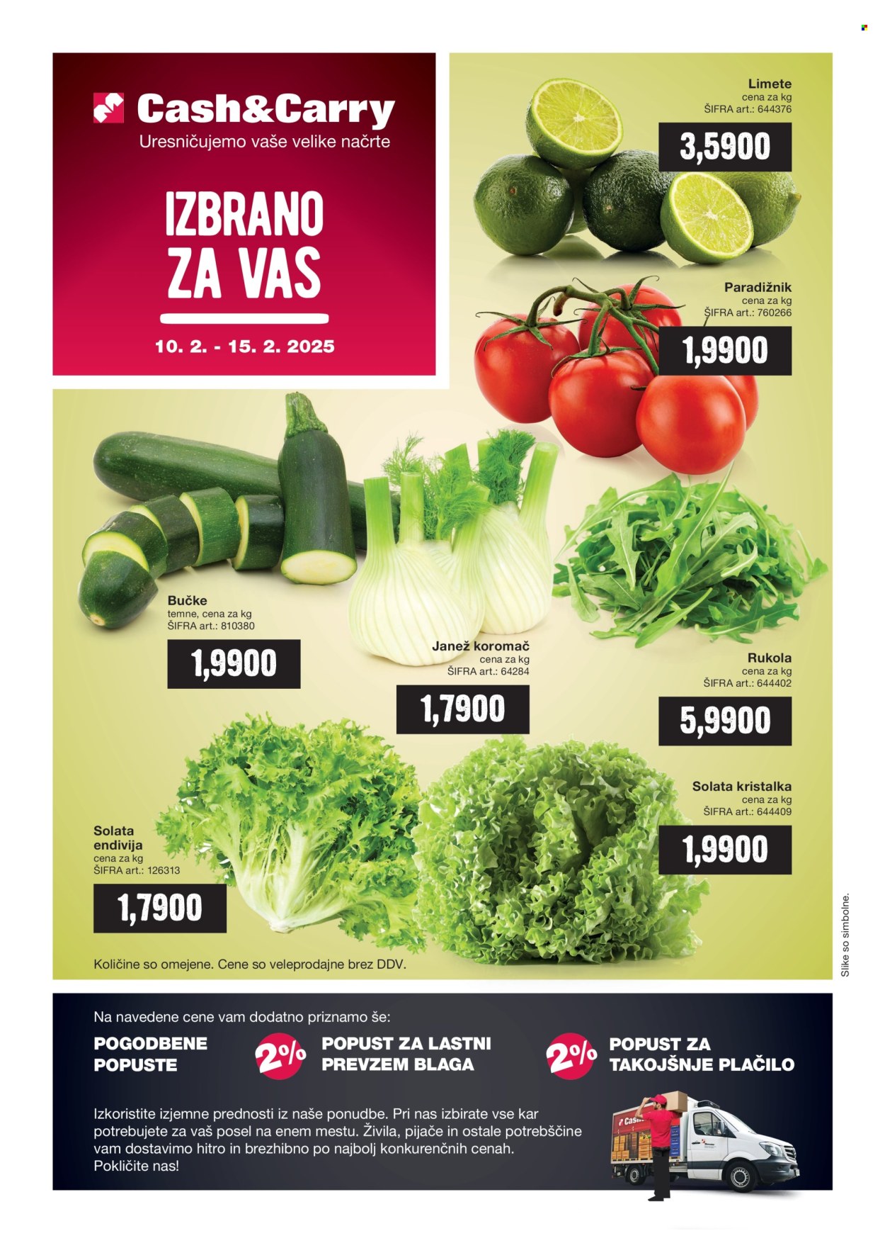 Mercator Cash & Carry katalog - 10.2.2025 - 15.2.2025. Stran 1