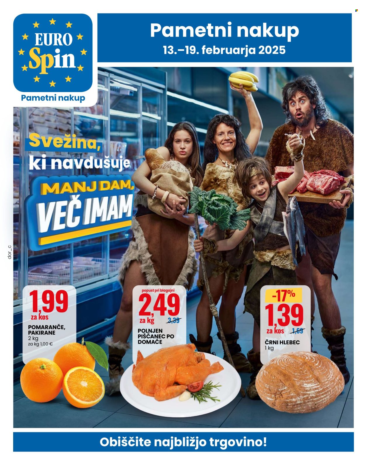 EuroSpin katalog - 13.2.2025 - 19.2.2025. Stran 1