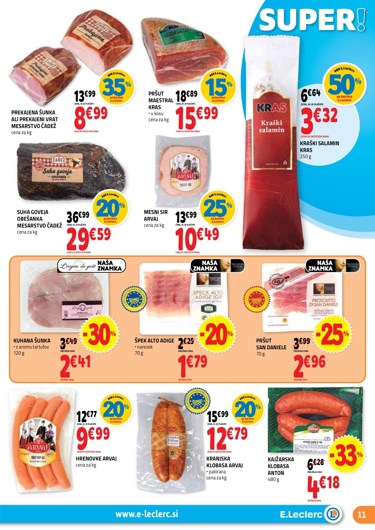 E.Leclerc katalog - 12.2.2025 - 22.2.2025. Stran 11