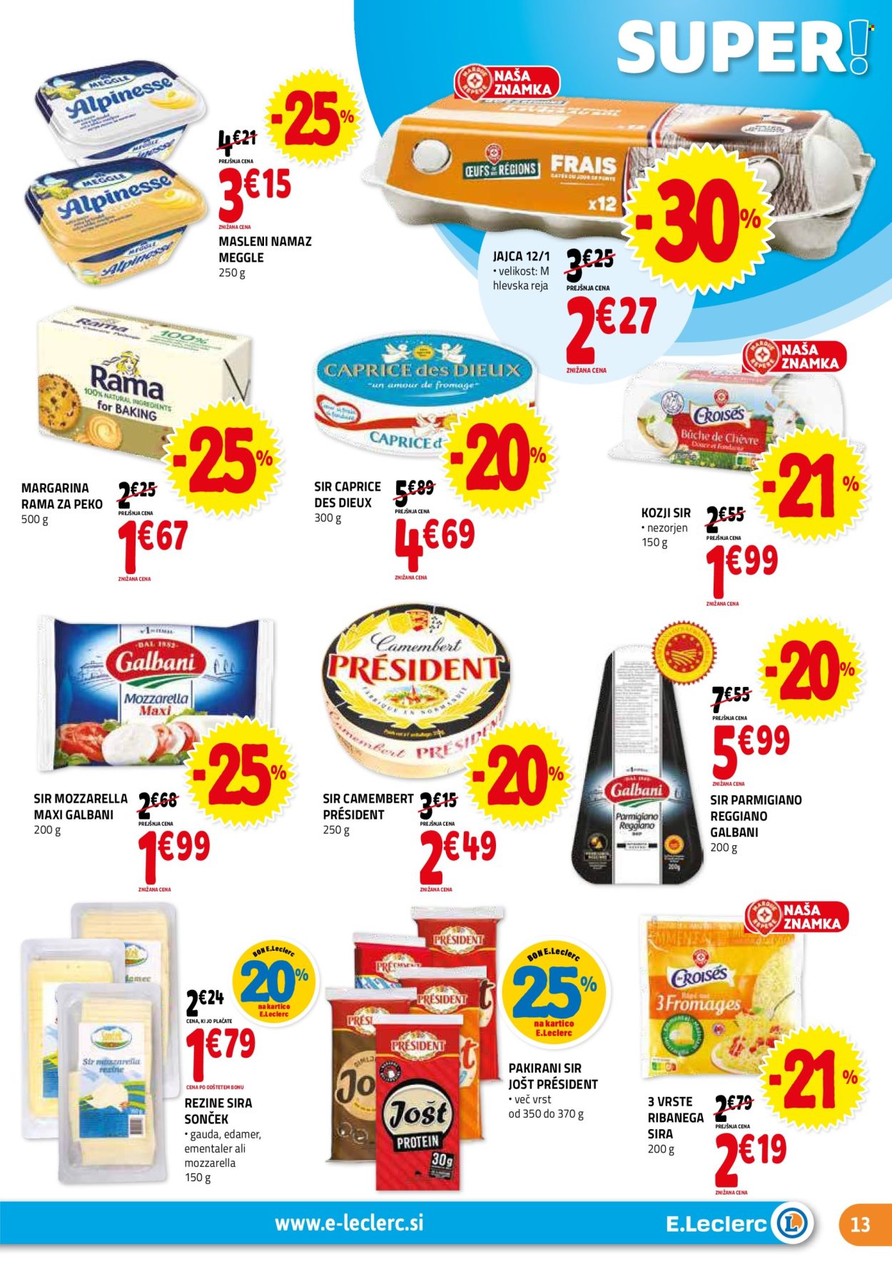 E.Leclerc katalog - 12.2.2025 - 22.2.2025. Stran 13